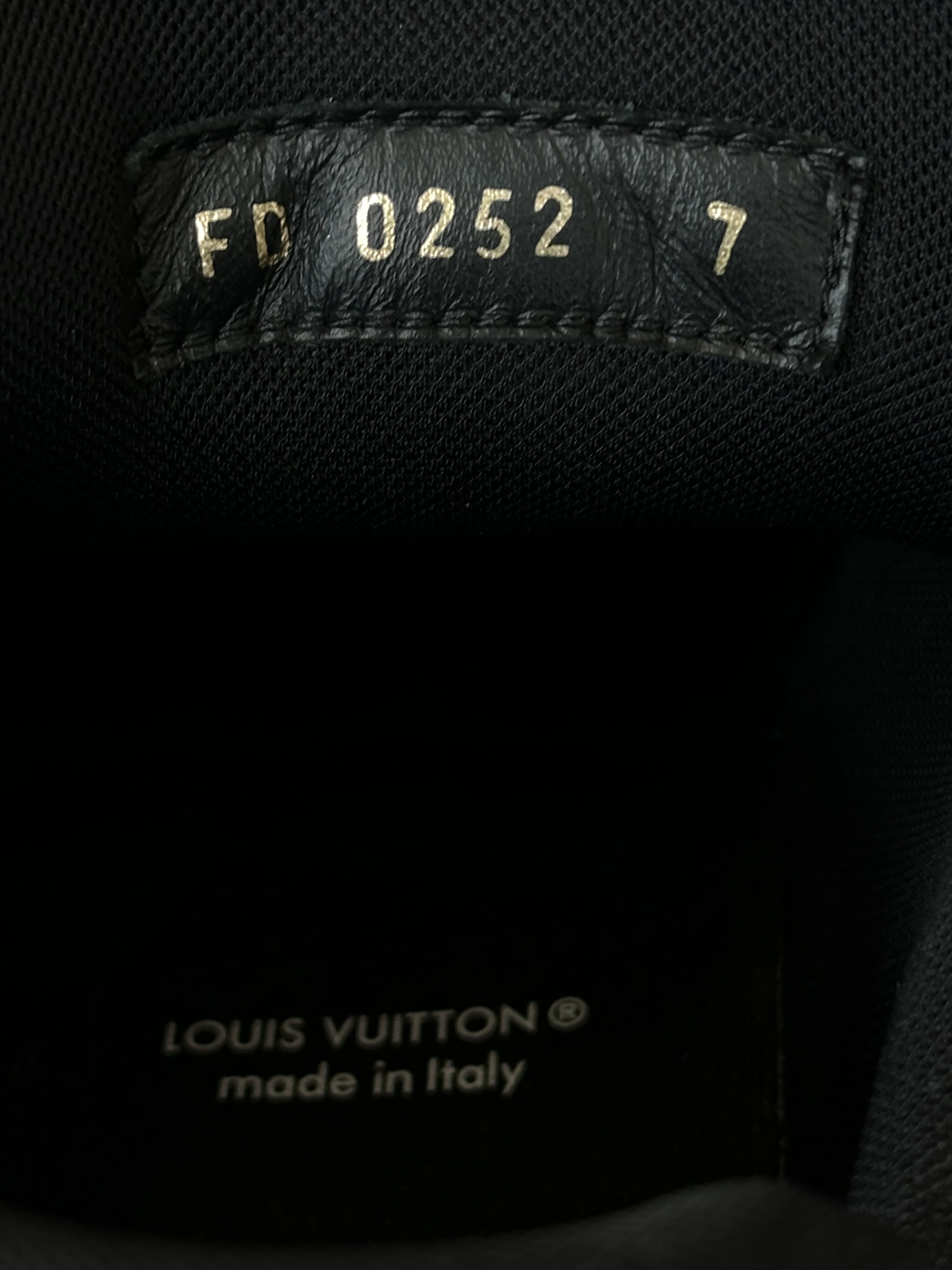 Louis Vuitton Louis Vuitton Black & Grey Trainers Size US 8 / EU 41 - 8 Thumbnail