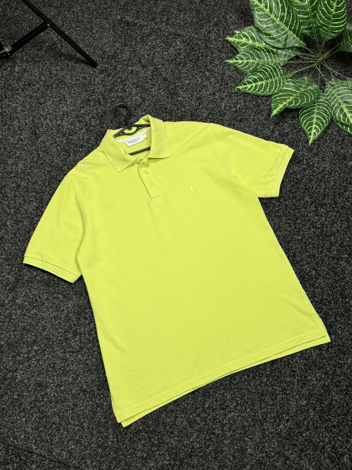 Vintage × Yves Saint Laurent Polo YSL Yves Saint Laurent Luxury Vintage Shirts Size M Size US M / EU 48-50 / 2 - 19 Thumbnail