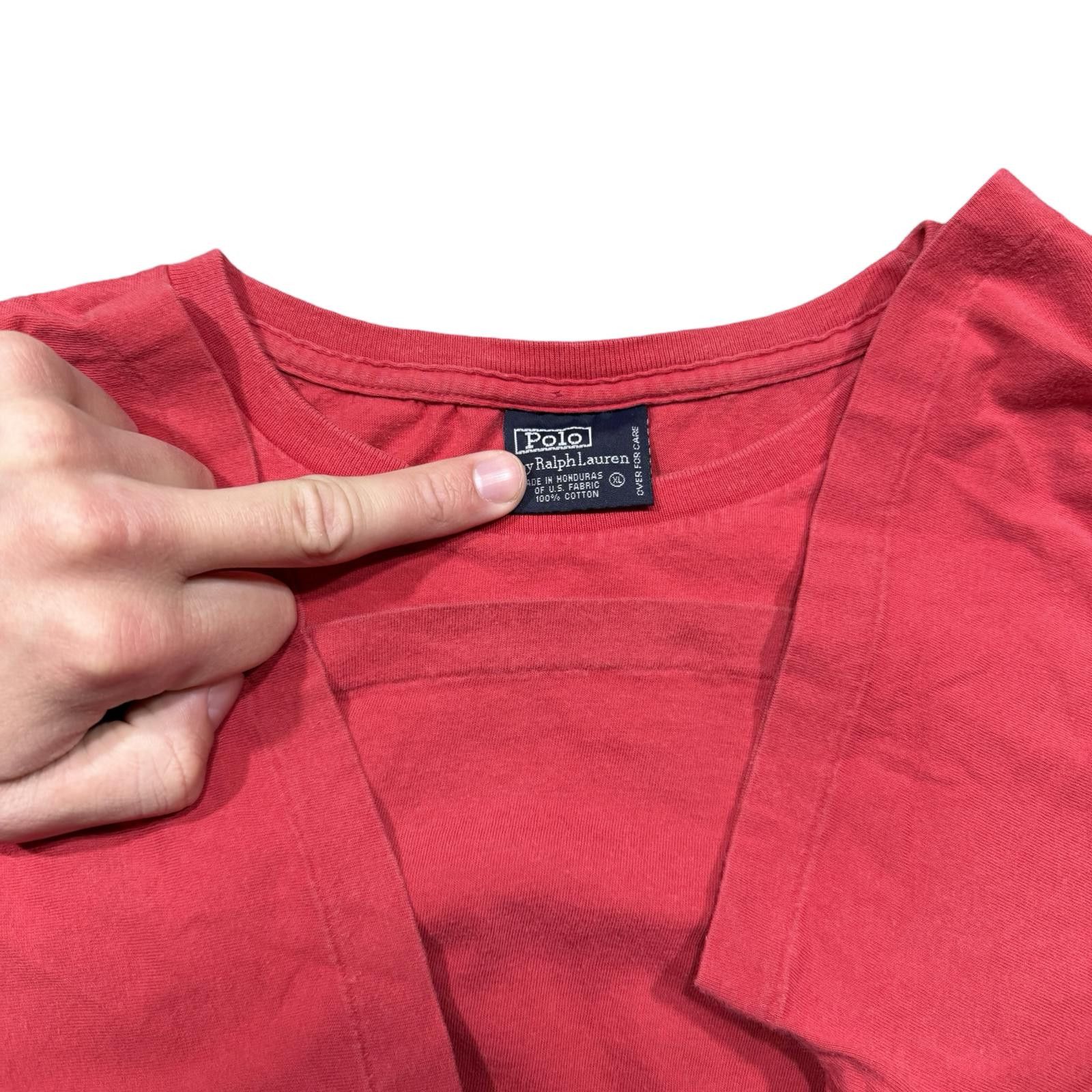 Polo Ralph Lauren Vintage Polo Ralph Lauren Casual Tee Single Stitch T-Shirt Size US XL / EU 56 / 4 - 4 Thumbnail