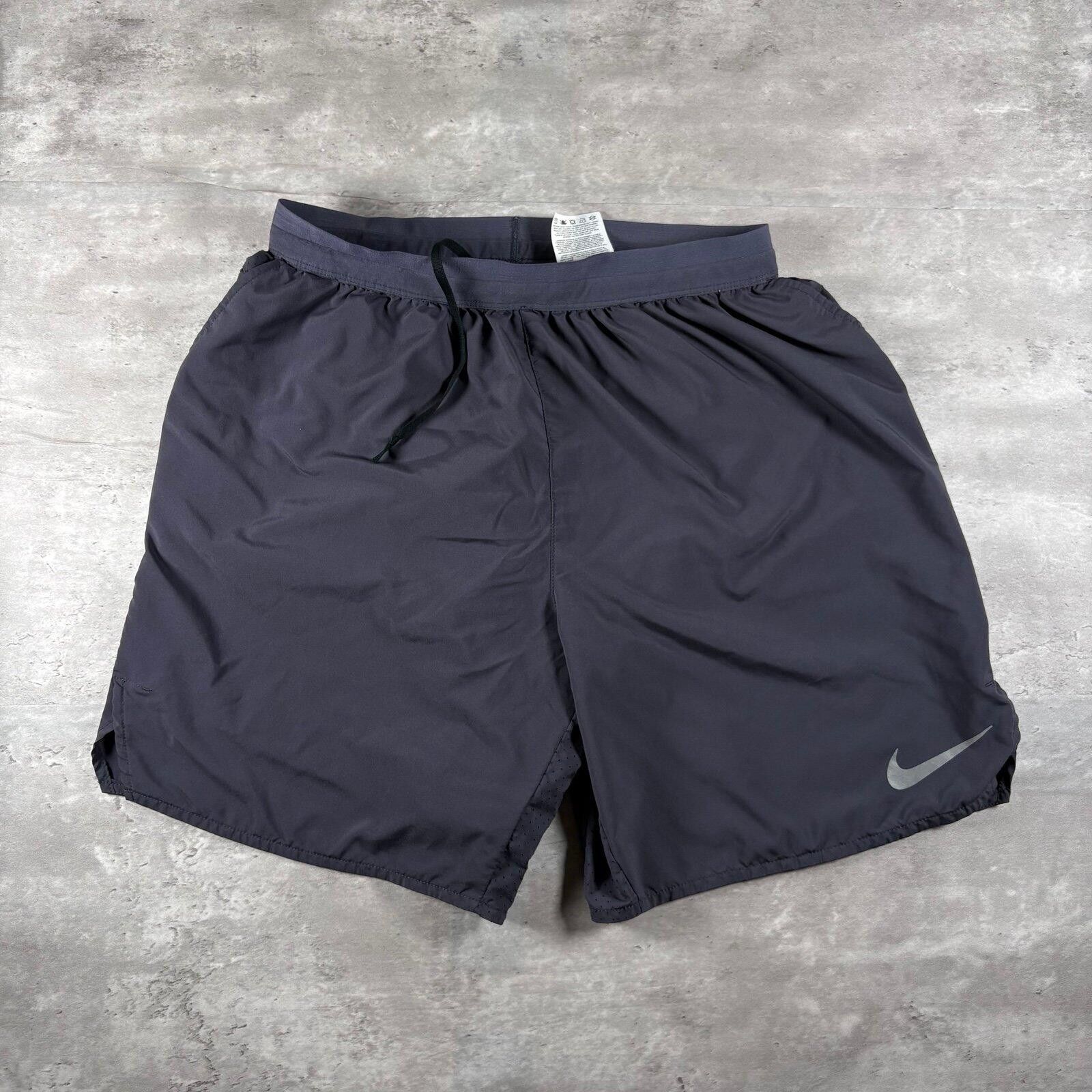 Nike Dark Gray Nike running Dri-fit shorts Size US 32 / EU 48 - 1 Thumbnail