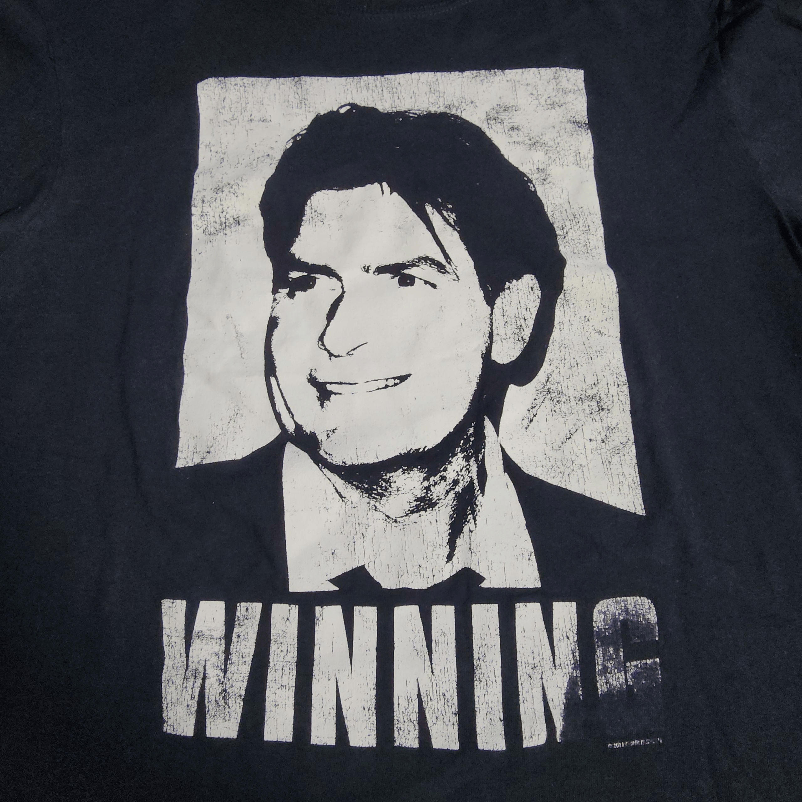Anvil Charlie Sheen Two and a Half Men shirt Winning Tee Size US M / EU 48-50 / 2 - 2 Thumbnail