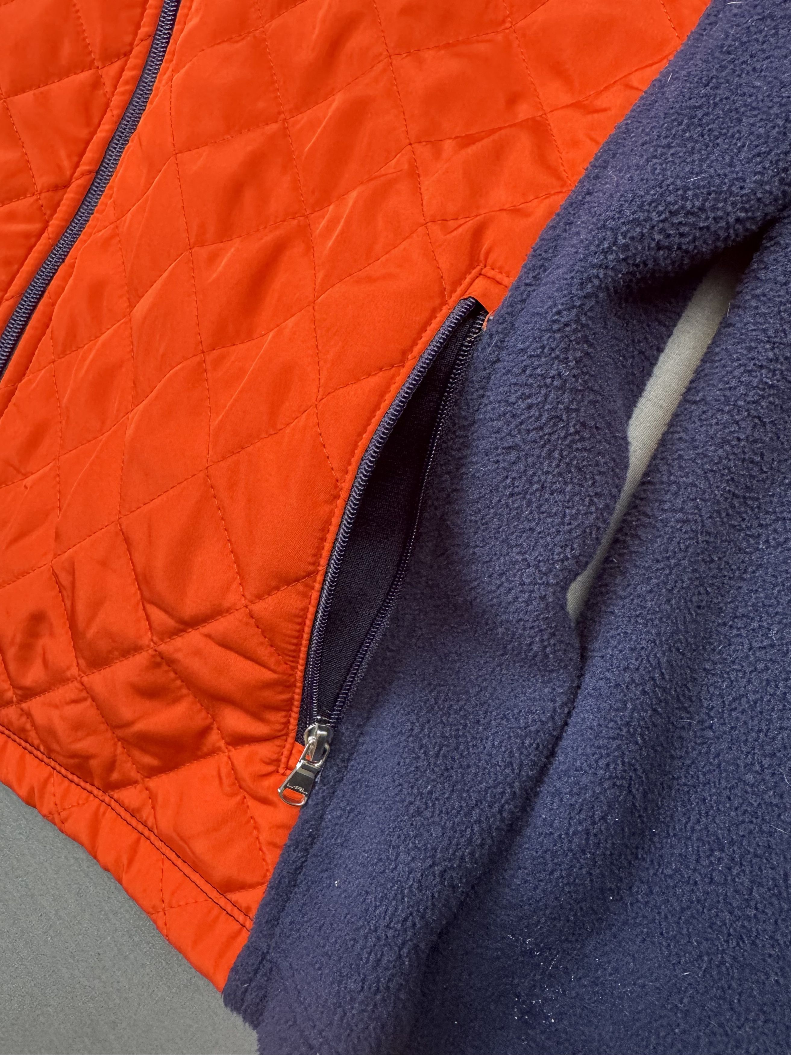 Lauren Ralph Lauren Lauren Ralph Lauren Quilted Fleece Jacket Lightweight Size L / US 10 / IT 46 - 3 Thumbnail