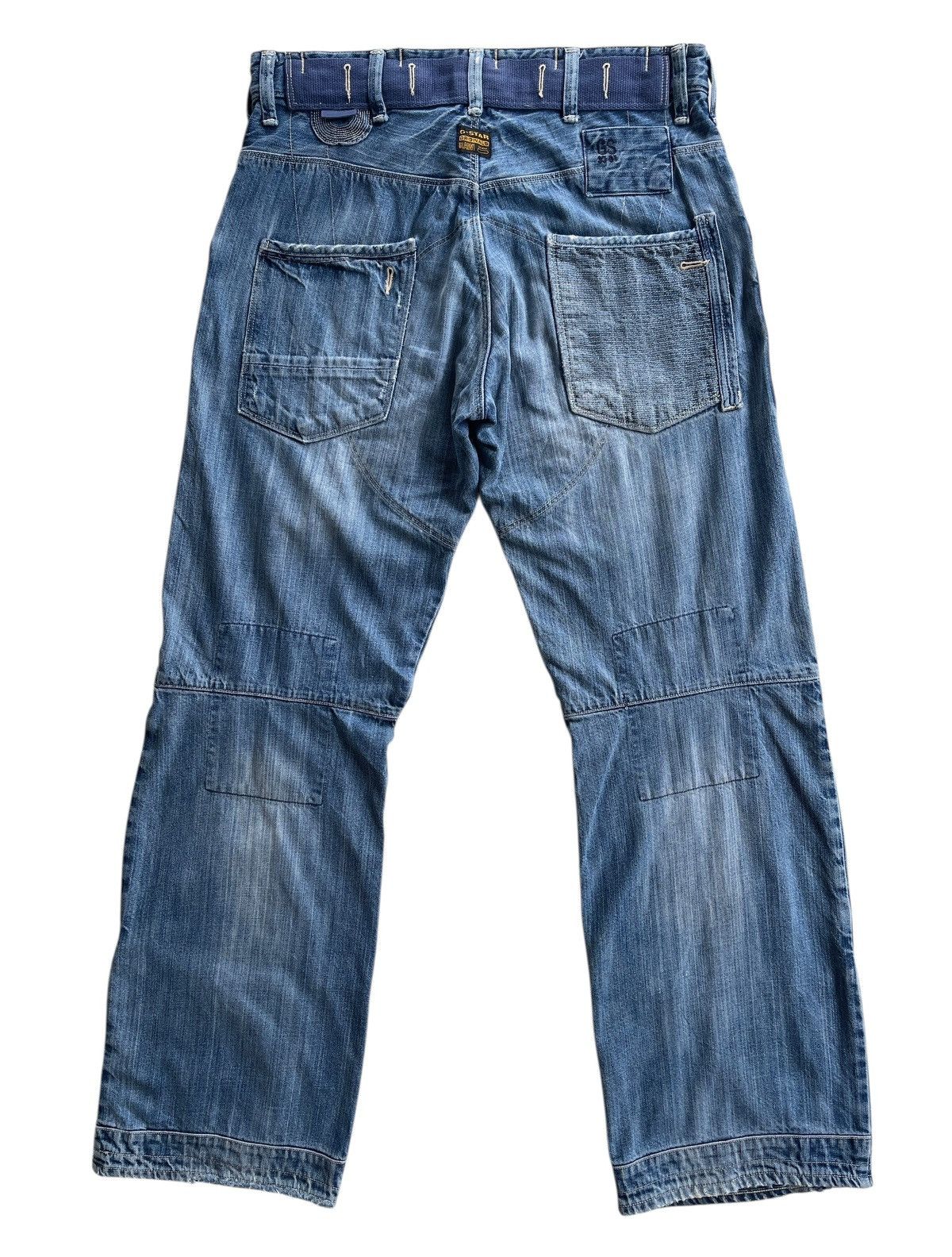 G-Star G-star Raw 3301 Distressed Flared Denim Size US 32 / EU 48 - 7 Thumbnail