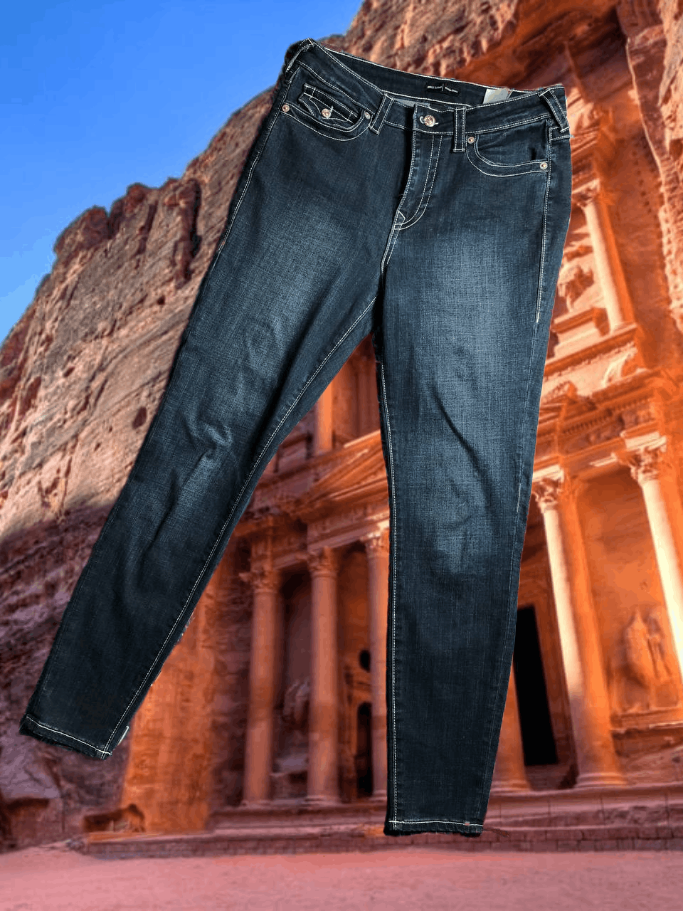 True Religion True Religion jeans pants Y2K vintage Mid Rise Skinny Size US 30 / EU 46 - 1 Thumbnail