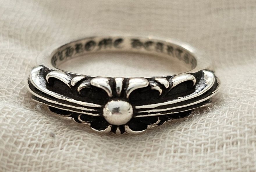 Chrome Hearts Baby floral ring Size ONE SIZE - 1 Thumbnail