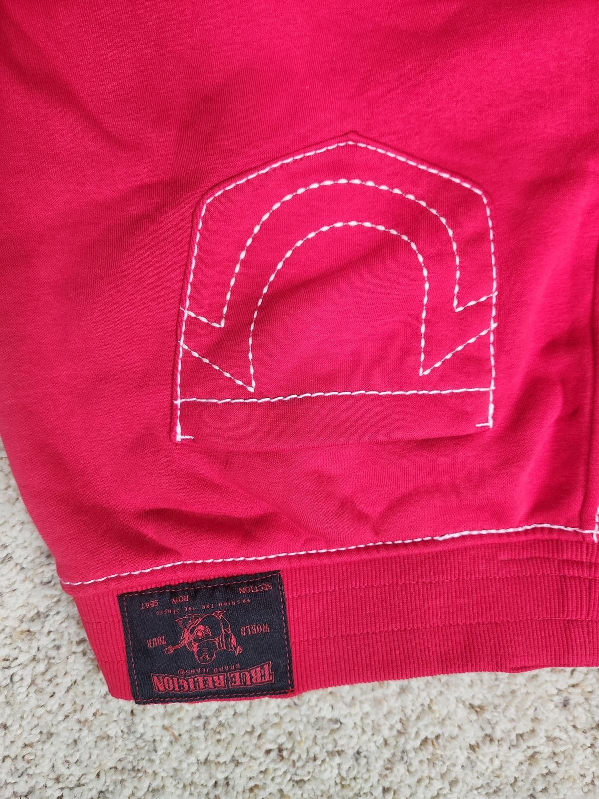 True Religion NEW True Religion Pull-On Flare Jeans Red Anniversary XL Size 40" / US 18 - 3 Thumbnail