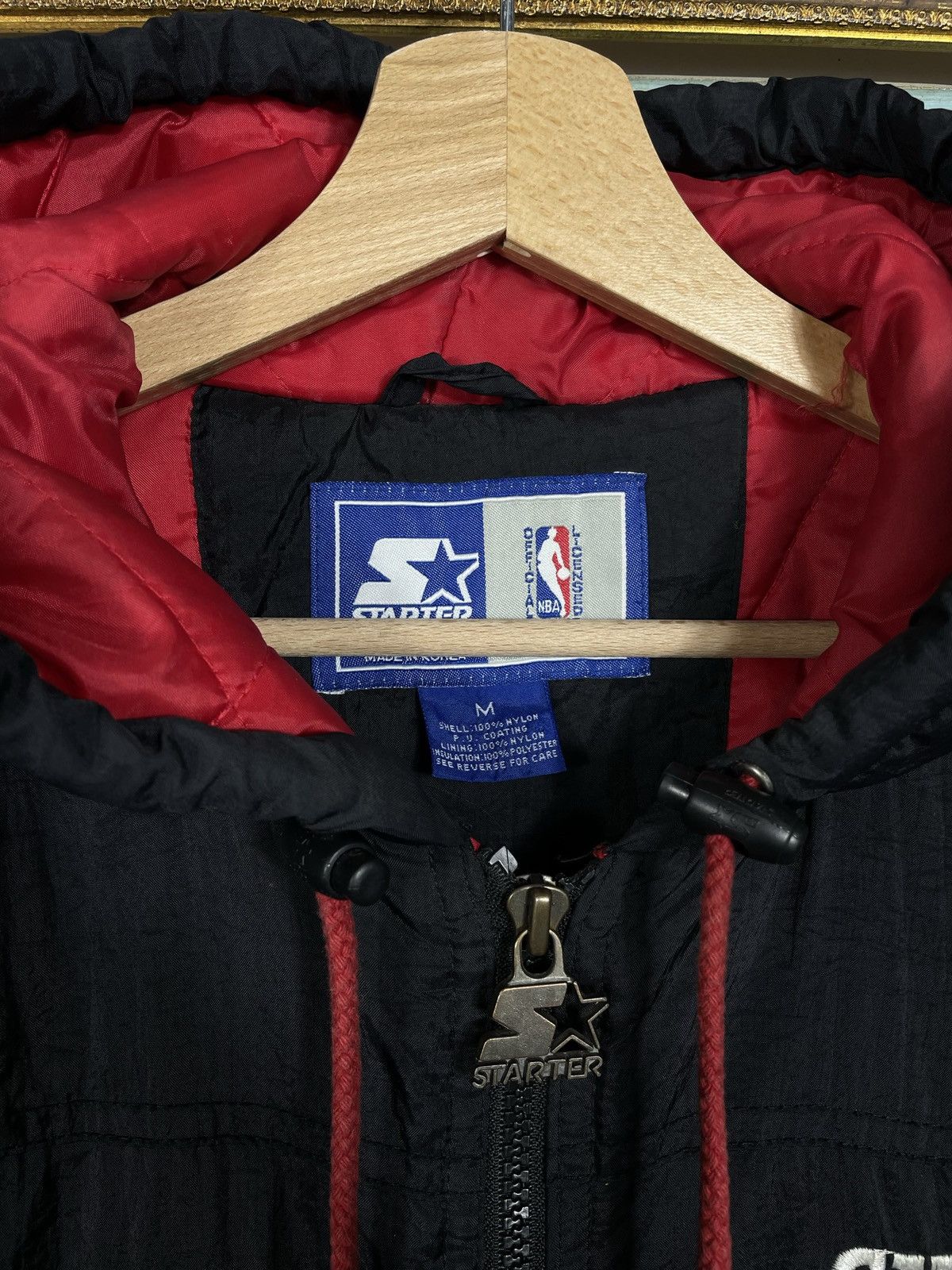 NBA × Starter Chicago Bulls Starter NBA Vest Jacket Basketball Streetwear Size US M / EU 48-50 / 2 - 8 Thumbnail