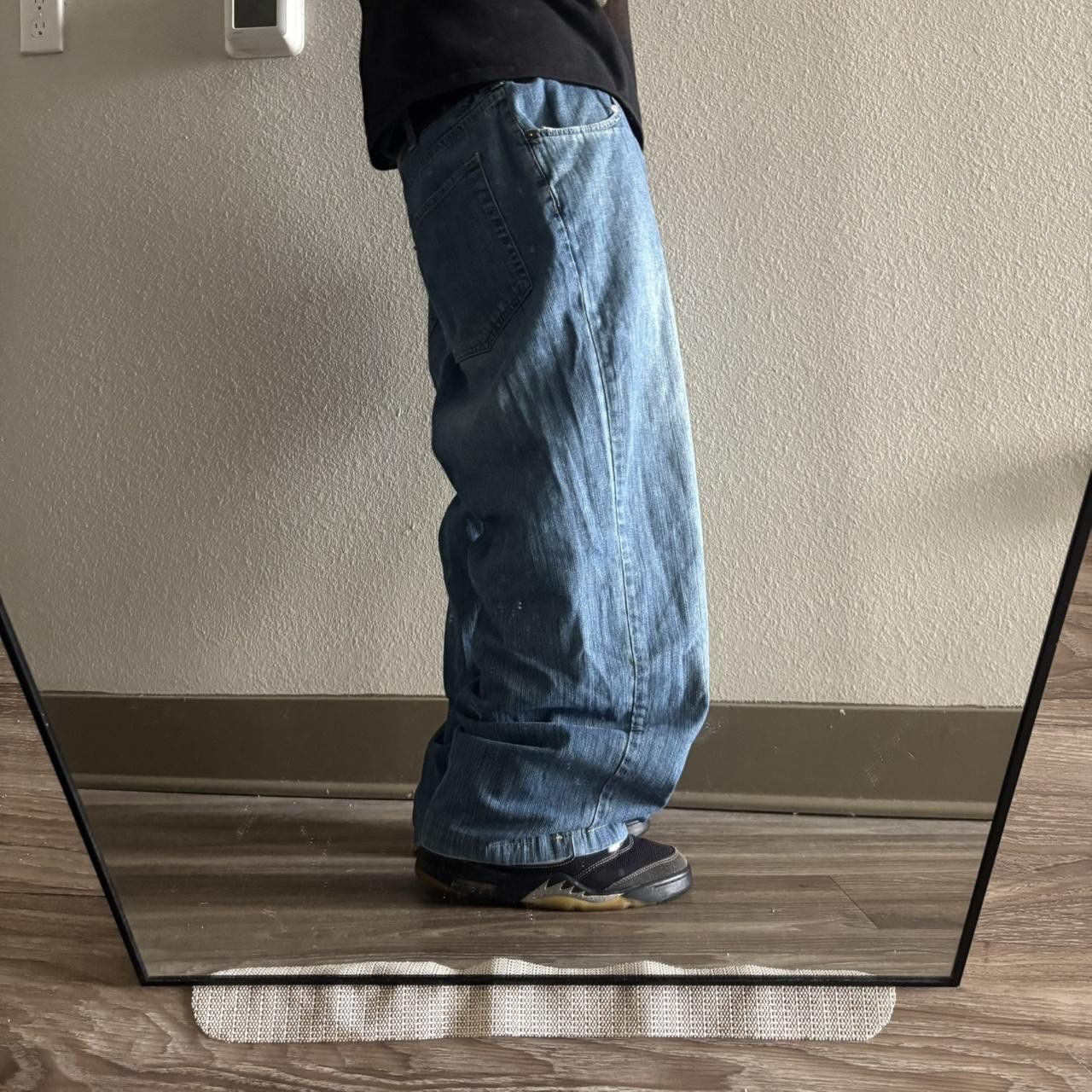 Calvin Klein Crazy Vintage Y2K/2000s Baggy Calvin Klein Medium Wash Skater Denim Jeans! 40x26 Size US 40 / EU 56 - 2 Thumbnail
