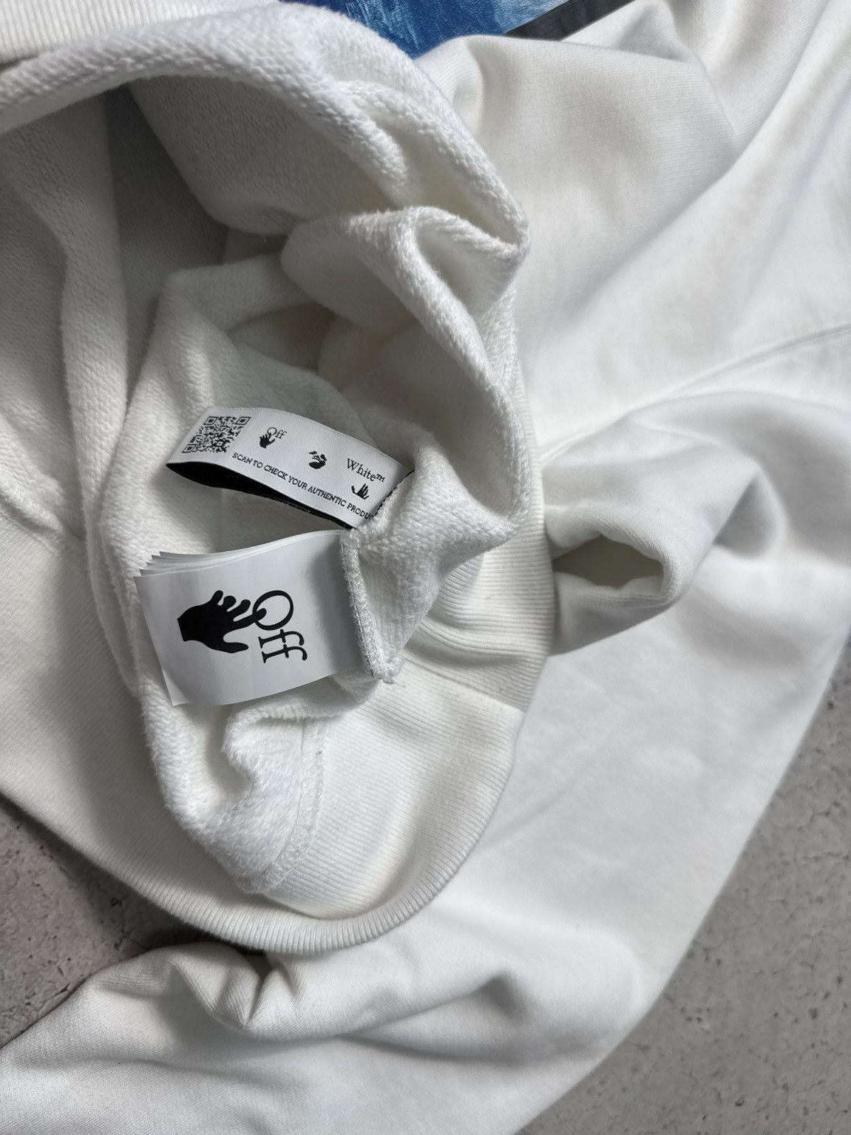 Off-White Off-White Mona Lisa Luxury Big Logo White Sweatshirt Size US L / EU 52-54 / 3 - 10 Thumbnail