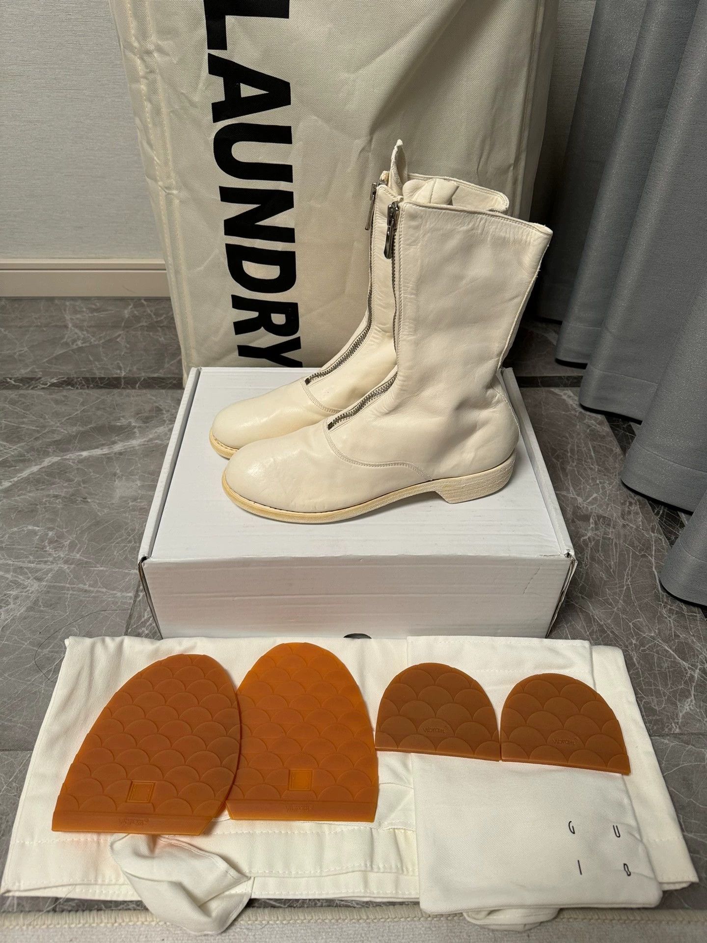 Guidi Guidi 310 White 38 NWT Size US 7.5 / IT 37.5 - 7 Thumbnail