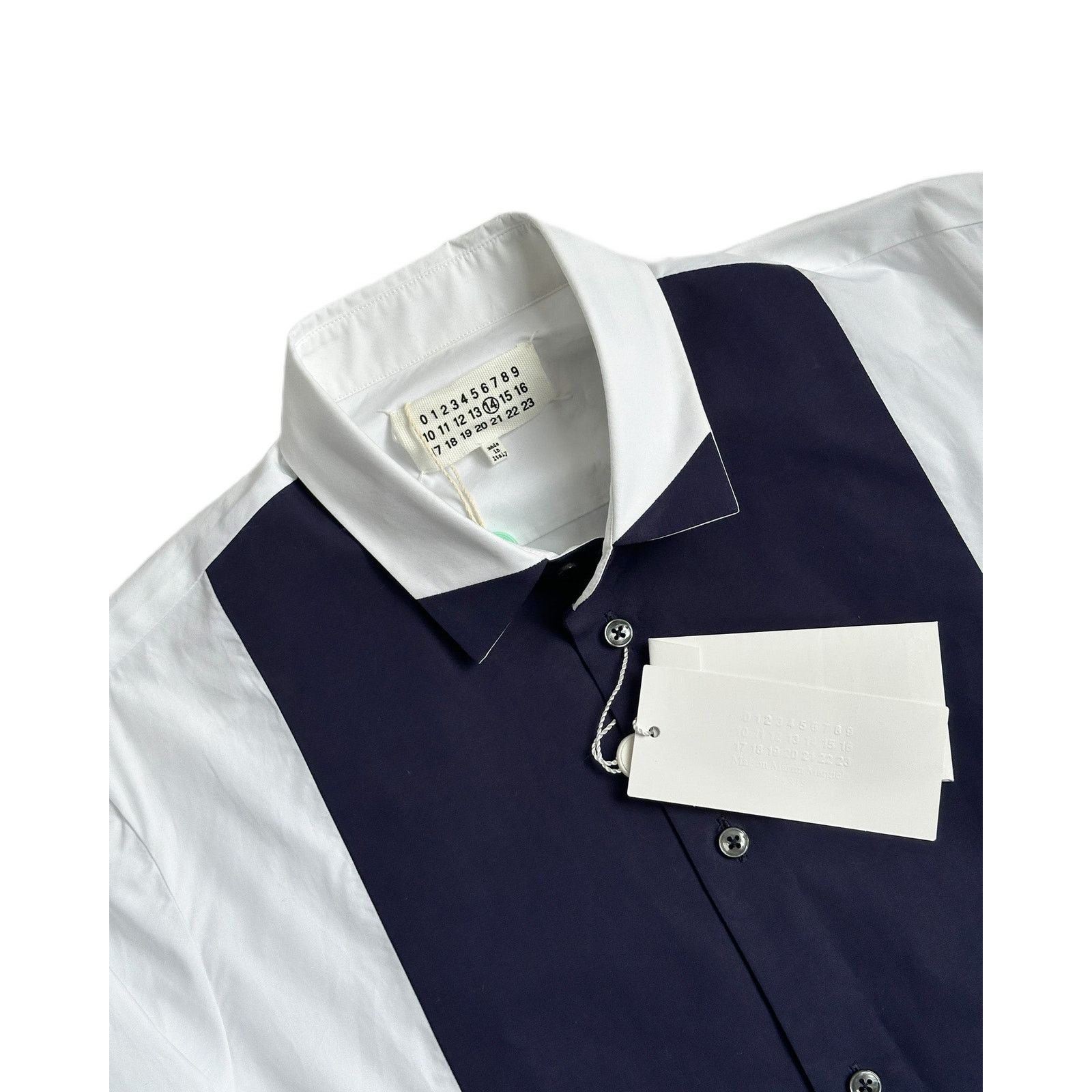 Maison Margiela Maison Margiela Trompe L'oeil Button Up Shirt Size US M / EU 48-50 / 2 - 2 Thumbnail