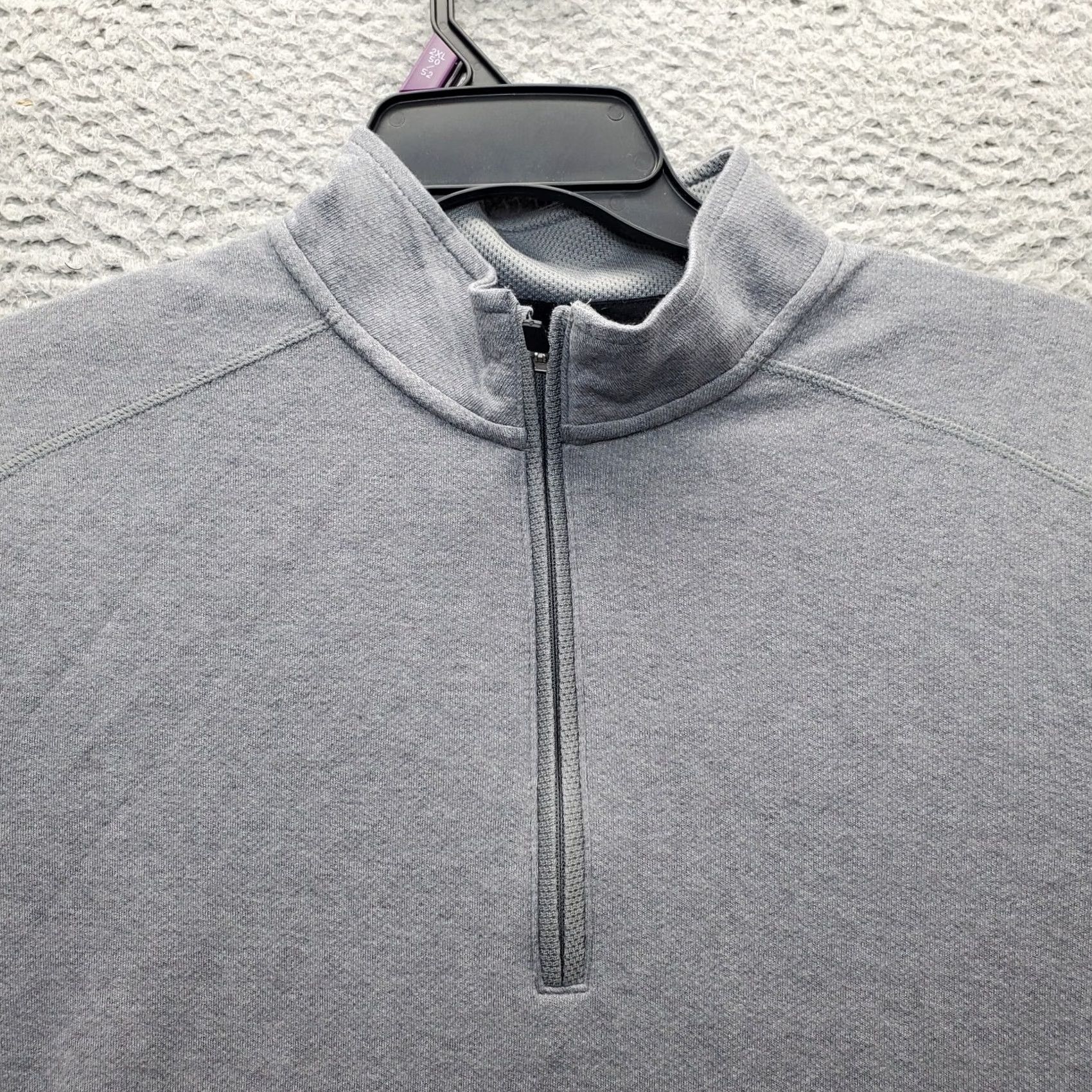 Adidas Adidas Activewear Shirt Mens L Gray Long Sleeve Mock Neck 1/4 Zip Outdoor Size US L / EU 52-54 / 3 - 5 Thumbnail