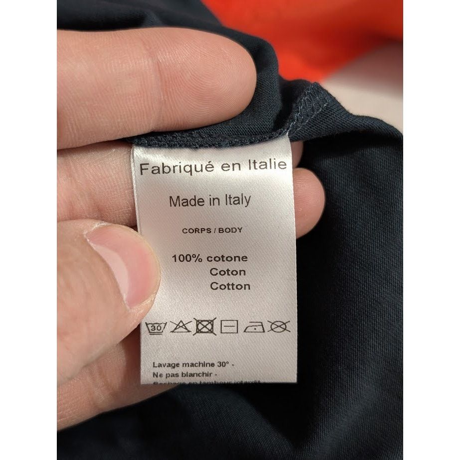 Balmain o1rshd1 Q:2 / Space Long Sleeve T-Shirt in Red M Size US M / EU 48-50 / 2 - 16 Thumbnail