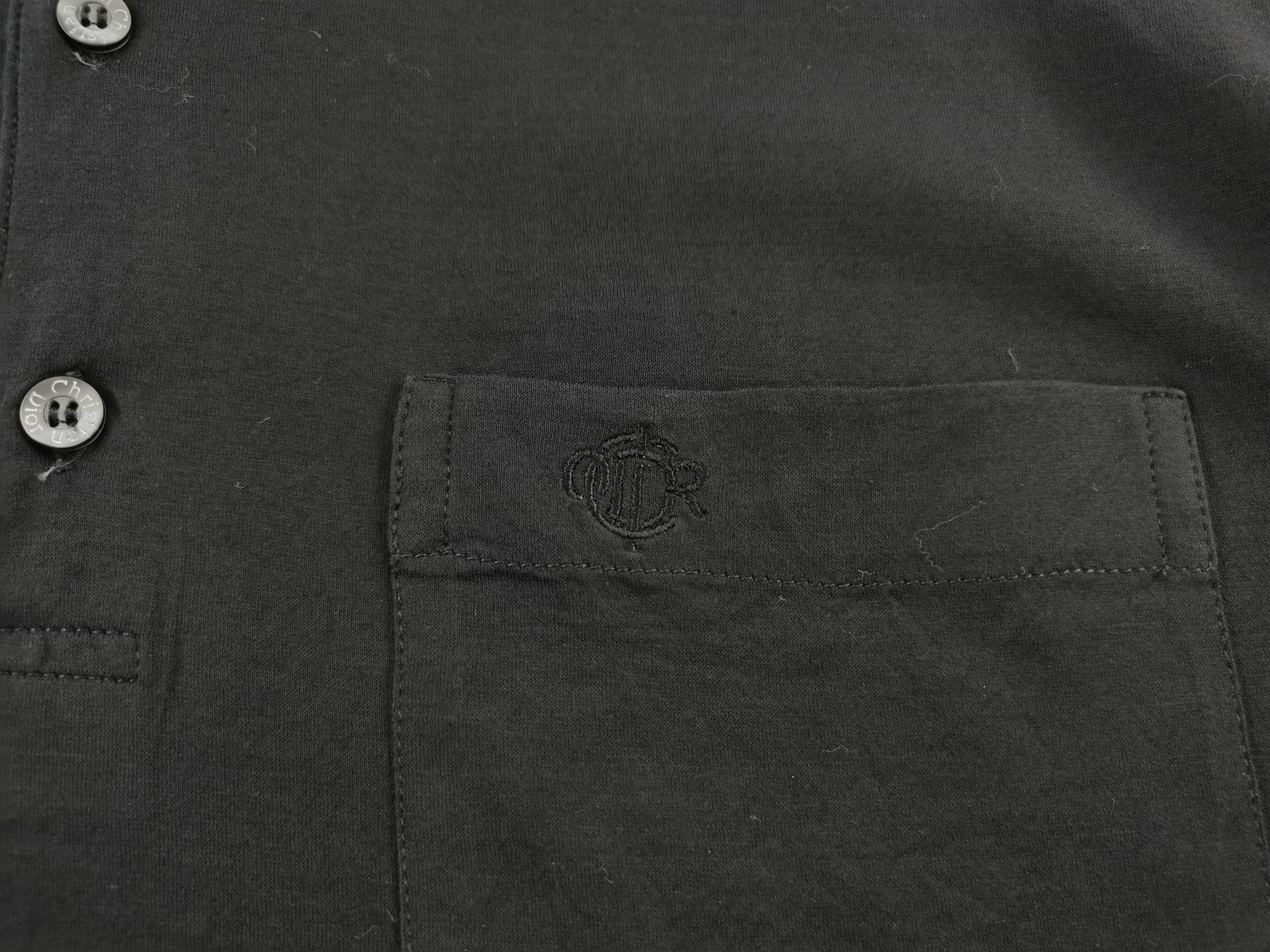 Dior Vintage 90's Dior Polo Shirt Made In Italy Size M Size US M / EU 48-50 / 2 - 4 Thumbnail