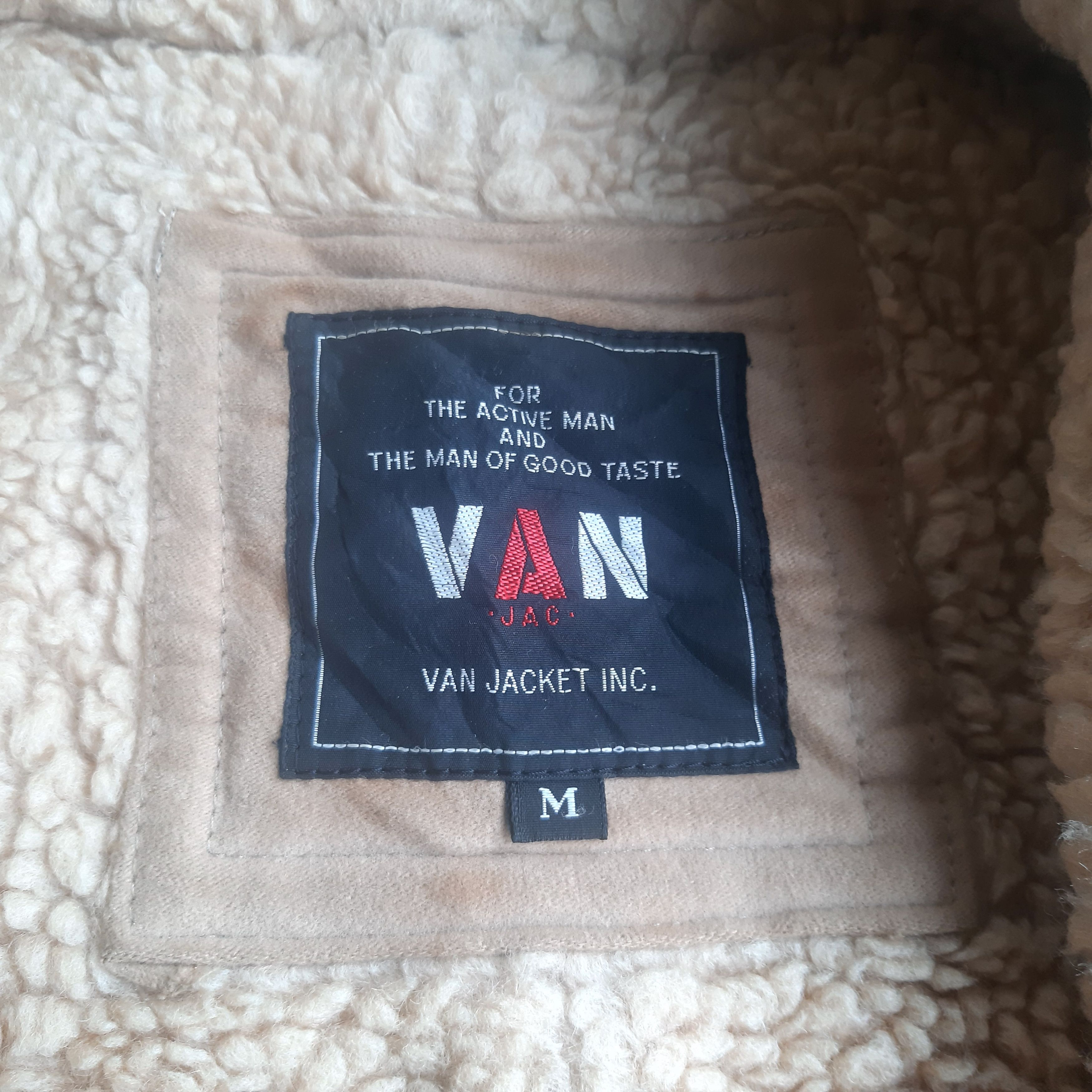 Van Vintage Van Sherpa Velvet Long Jacket Size US M / EU 48-50 / 2 - 4 Thumbnail