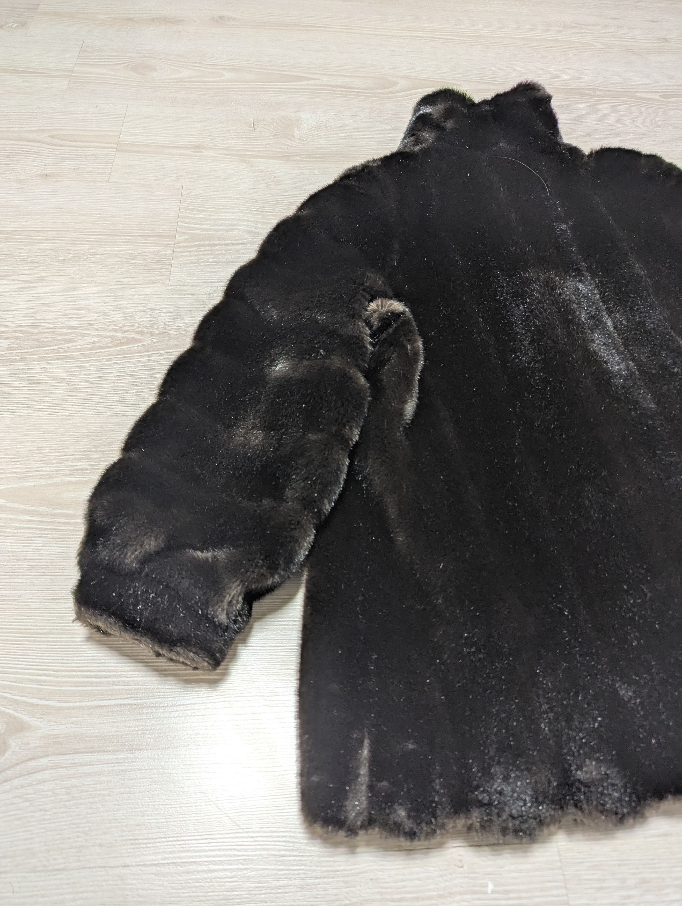 Vintage Vintage Couture Helene Faux Fur Coat Brown Belgium Made Size L / US 10 / IT 46 - 8 Thumbnail