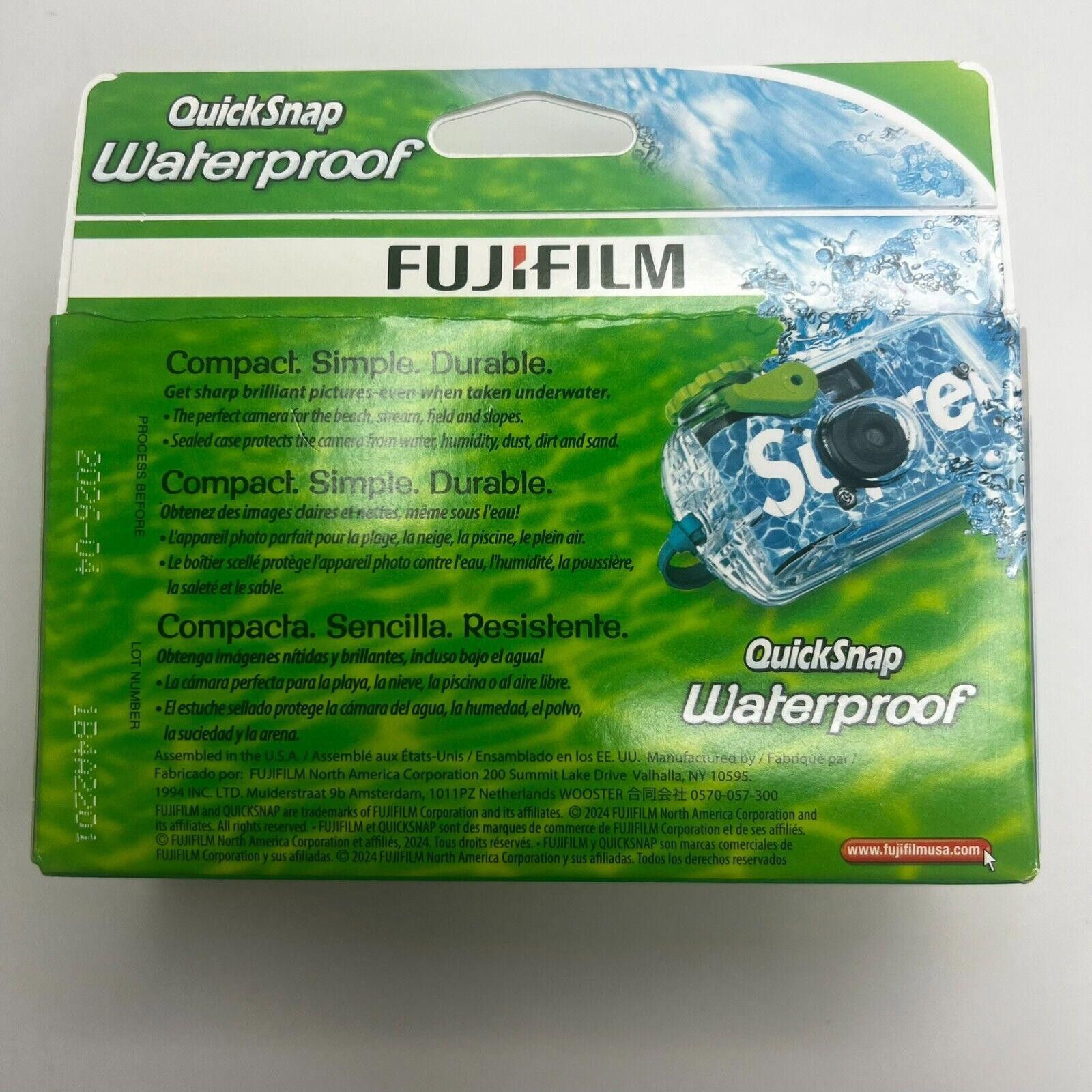 Fujifilm × Supreme Supreme Fujifilm Disposable Waterproof One Time Use Camera Size ONE SIZE - 2 Thumbnail