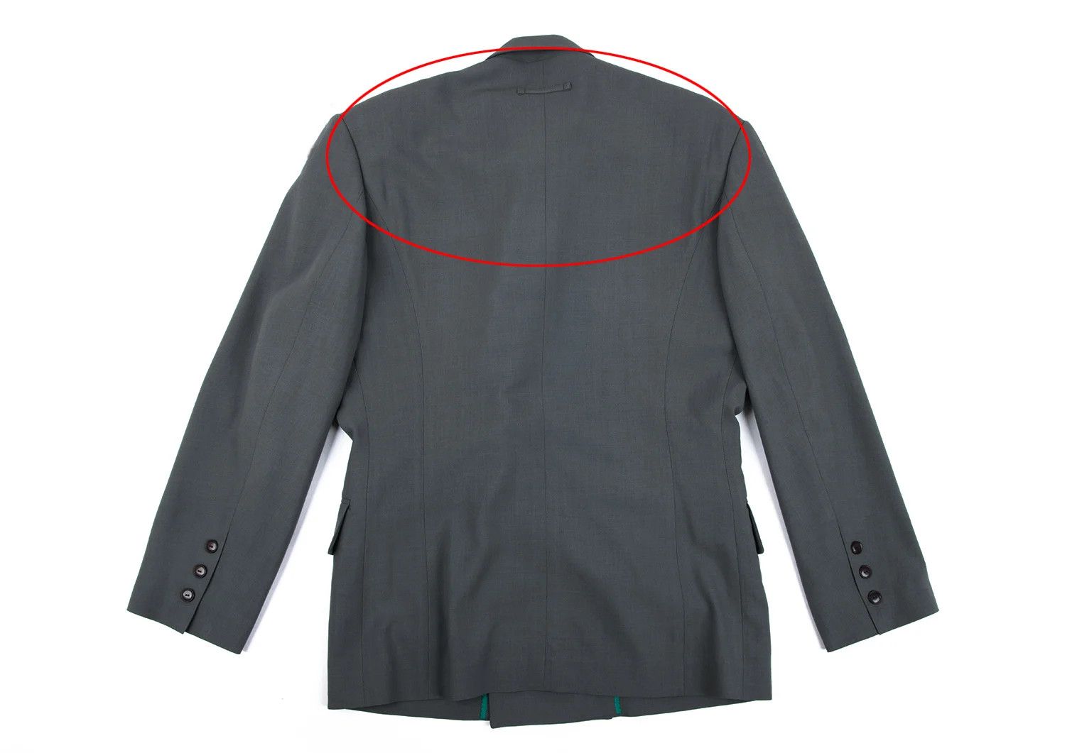 Jean Paul Gaultier Wool Double Breasted Jacket in Gray Size 48 Size US M / EU 48-50 / 2 - 13 Thumbnail