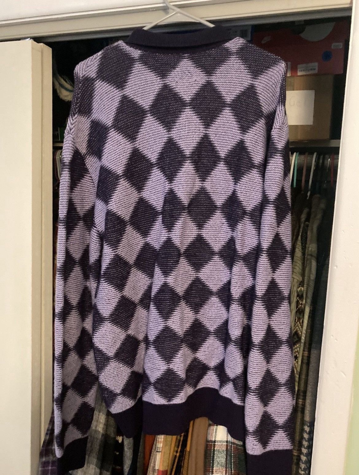 Needles Needles checkered polo sweater Size US L / EU 52-54 / 3 - 2 Thumbnail