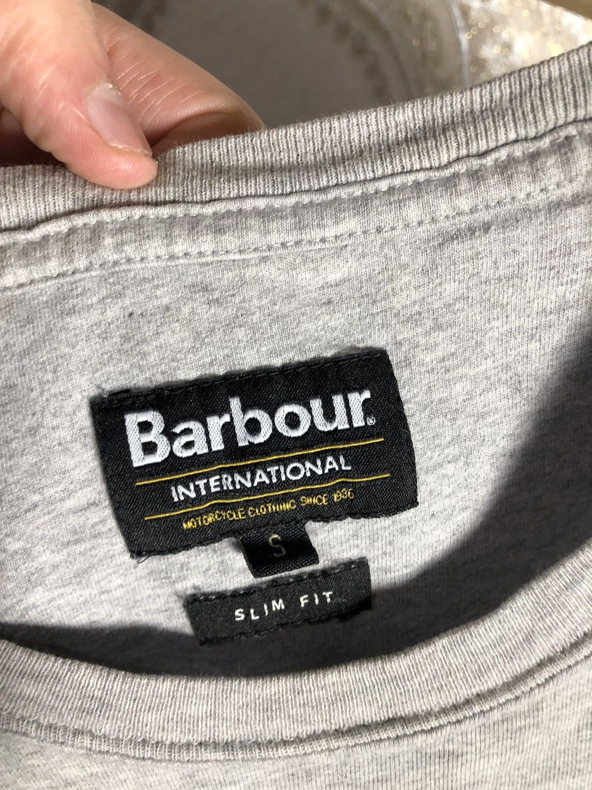 Barbour × Vintage VERY RARE BARBOUR INTERNATIONAL MOTORCYCLE T-SHIRT Y2K 90s Size US S / EU 44-46 / 1 - 5 Thumbnail