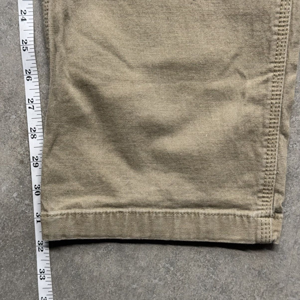 Carhartt Vintage 90s Y2K Baggy Carhartt Canvas Work Pants Relaxed Fit Size US 38 / EU 54 - 5 Thumbnail