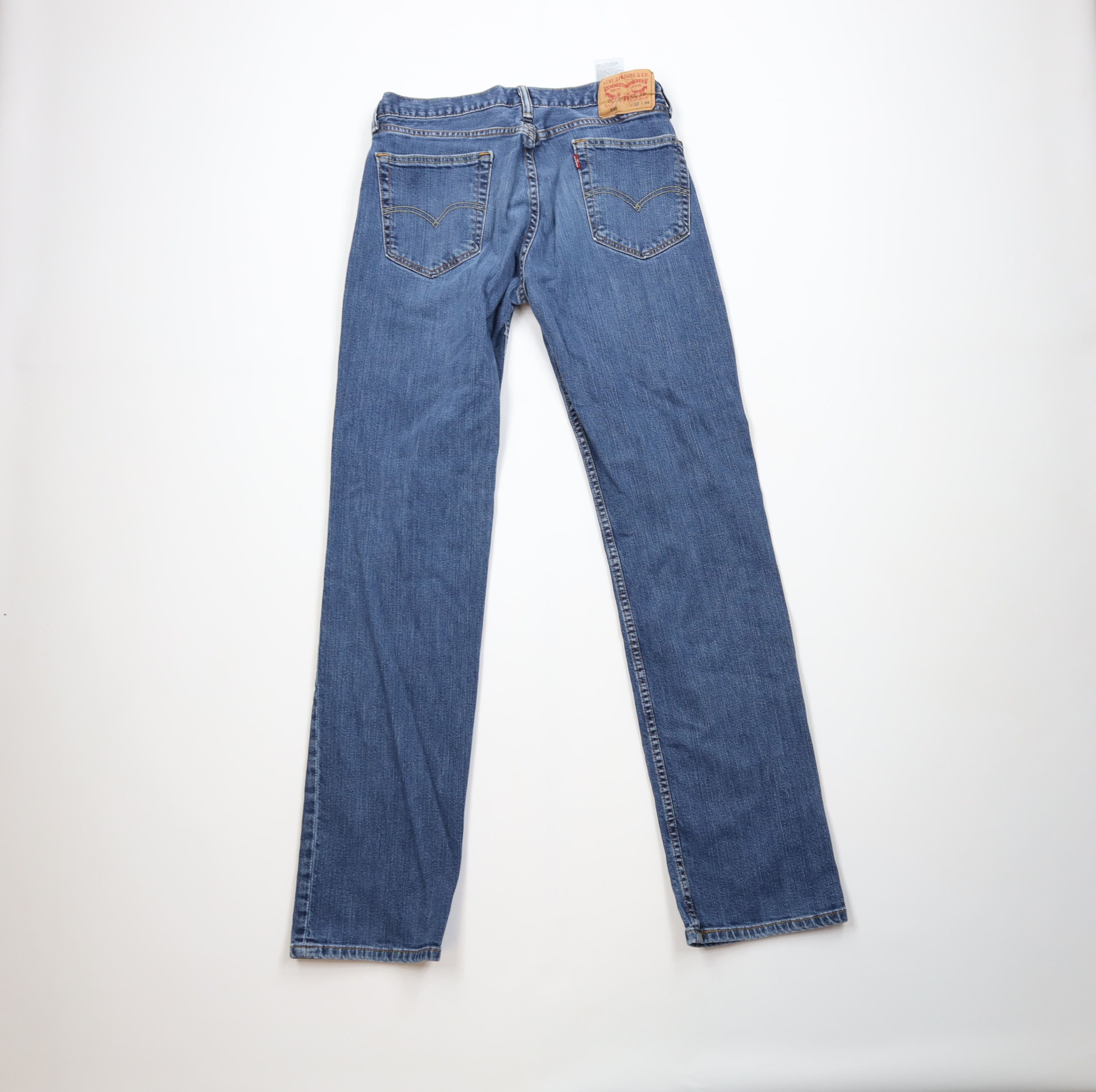 Levi's Vintage Y2K Levis 514 Straight Leg Denim Jeans Blue Cotton Size US 32 / EU 48 - 9 Thumbnail