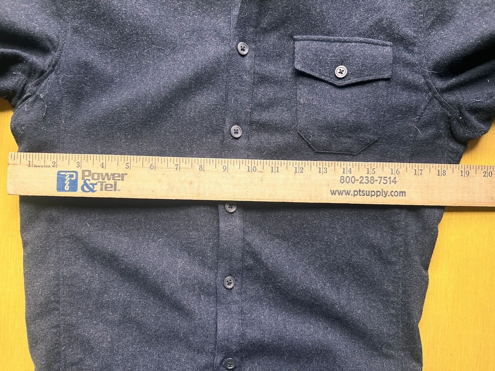 Mission Workshop Mission Workshop Nash wool long sleeve shirt Size US S / EU 44-46 / 1 - 2 Thumbnail