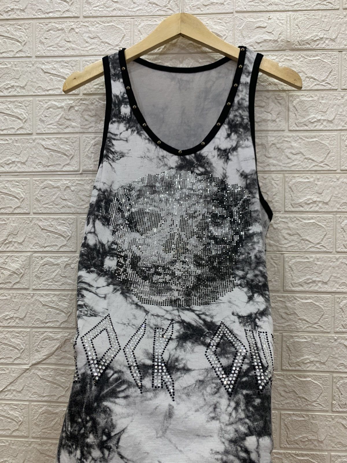 Beauty Beast × Japanese Brand × Seditionaries Y2k Rock Out studded blink skull punk tanktop Size US M / EU 48-50 / 2 - 9 Thumbnail