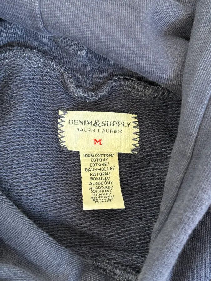 Polo Ralph Lauren 2010s Ralph Lauren Navy USA Flag Hoodie Size US M / EU 48-50 / 2 - 9 Thumbnail