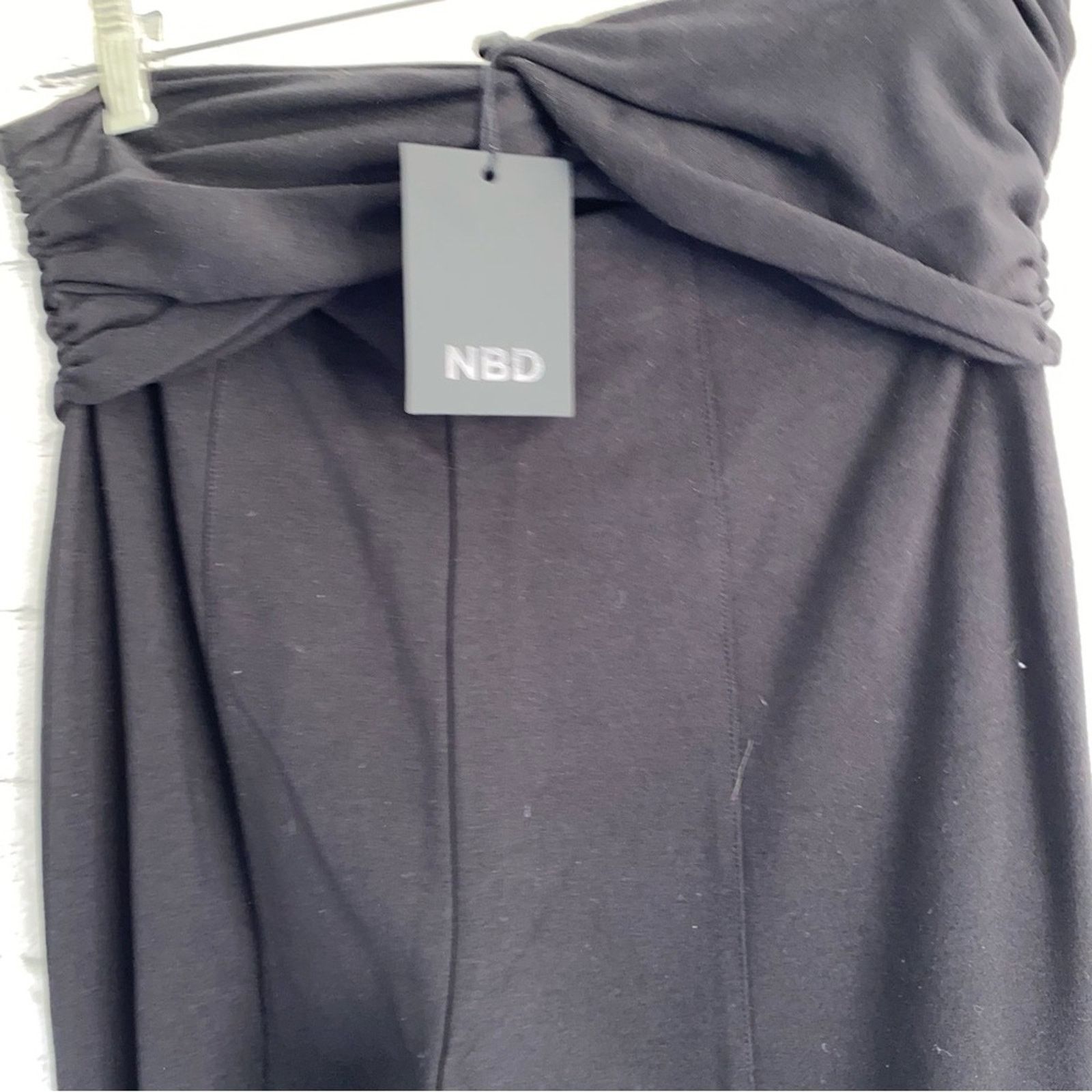 REVOLVE New NBD Revolve $168 Celine M BLK High Waist Pant MED NWT Size 28" / US 6 / IT 42 - 2 Thumbnail