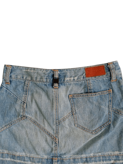 Tommy Hilfiger Tommy Jean's Mini Skirt Tommy Girl Size 28" / US 6 / IT 42 - 4 Thumbnail