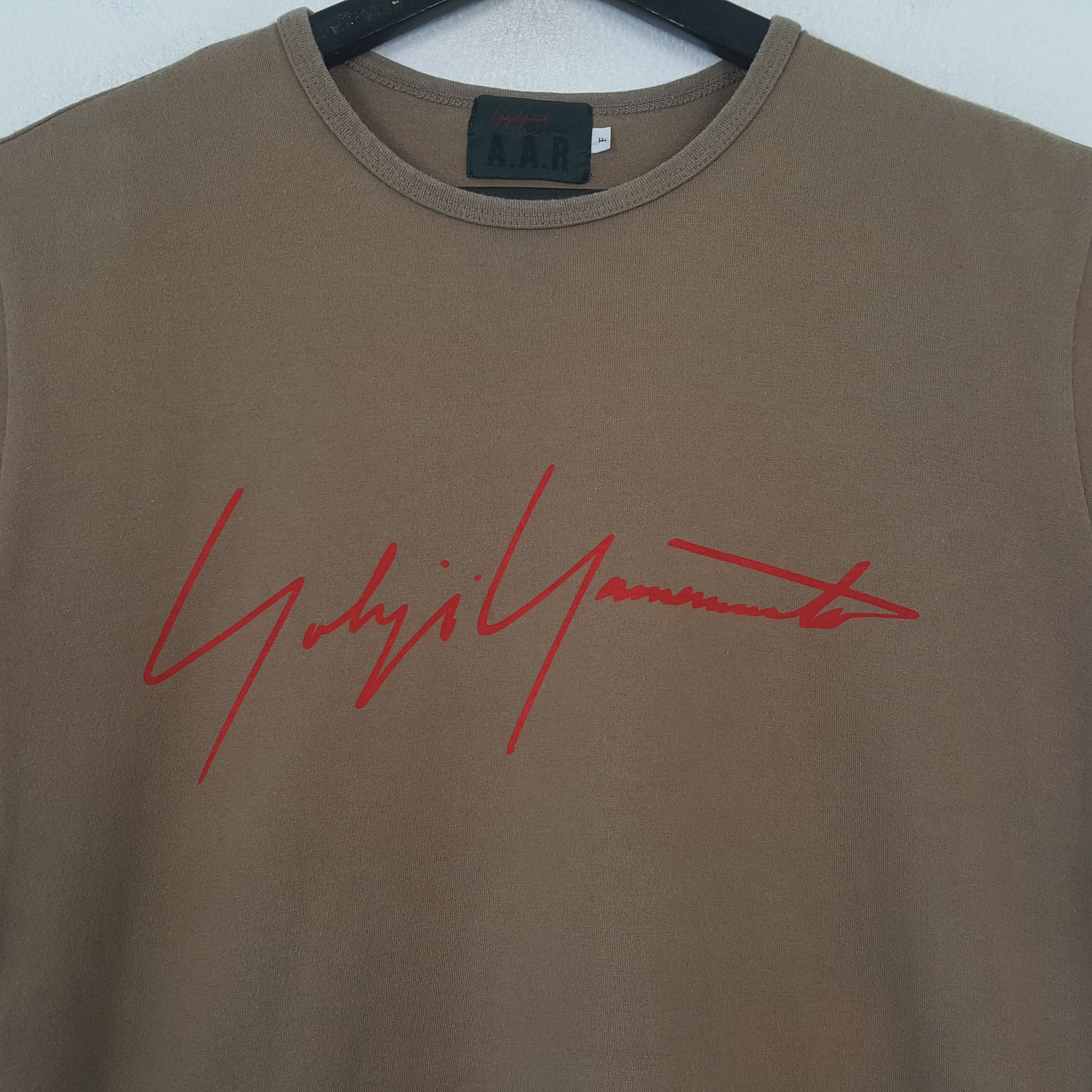 Yohji Yamamoto A.A.R YOHJI YAMATO Japanese Designer Custom Tshirt C285N33 Size US S / EU 44-46 / 1 - 2 Thumbnail