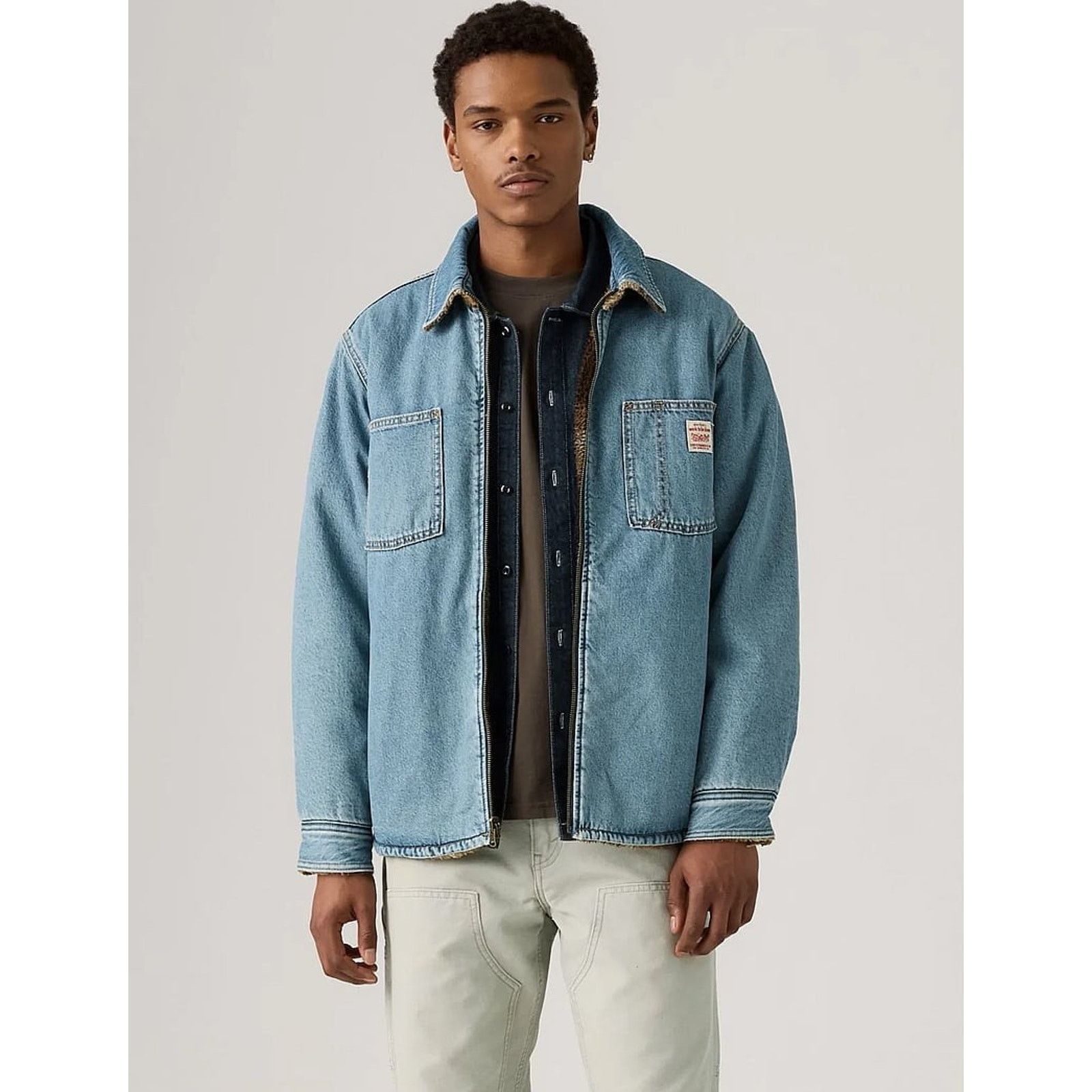 Levi's Levi’s Work Capsule Reversible Chore Barn Flannel Shacket M Size US M / EU 48-50 / 2 - 1 Thumbnail