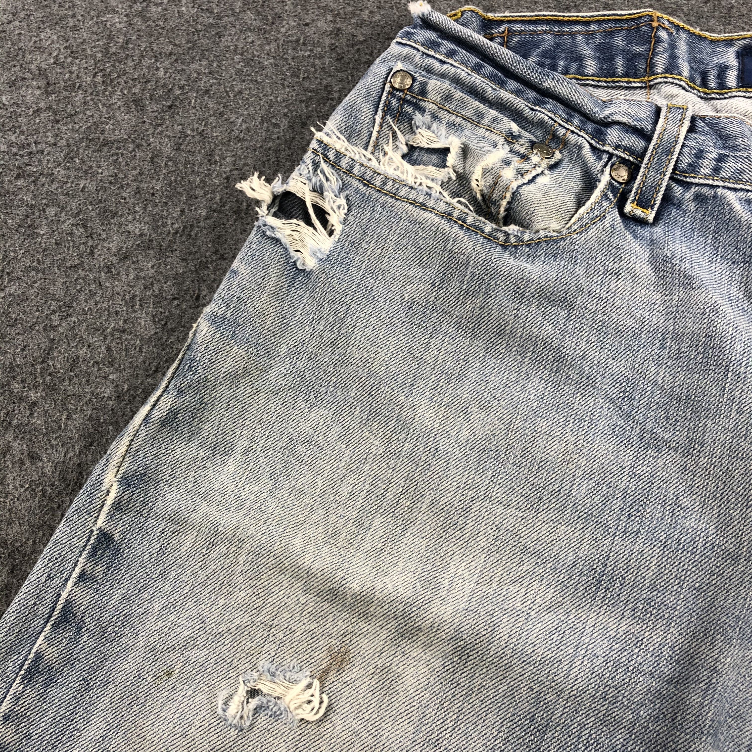 Levi's Vintage 90s Light Wash Levis 527 Jeans-J2055 Size US 34 / EU 50 - 14 Thumbnail