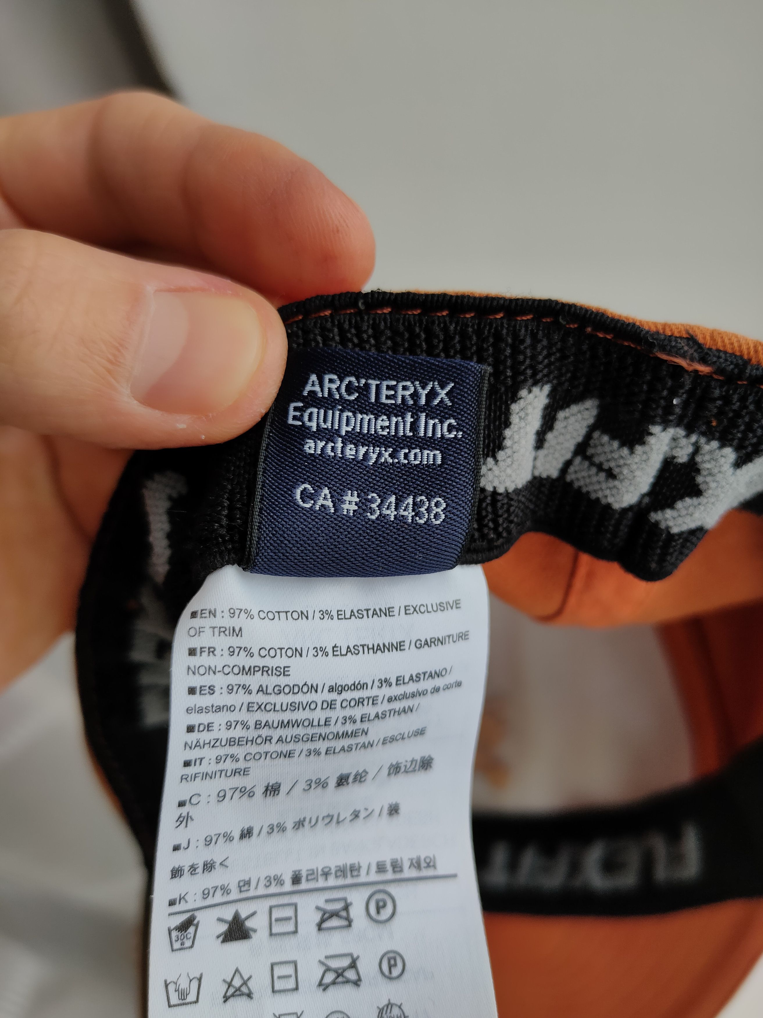 Arc'teryx Arcteryx Cap Flexfit Arc'teryx Center Logo Cap Size ONE SIZE - 7 Thumbnail