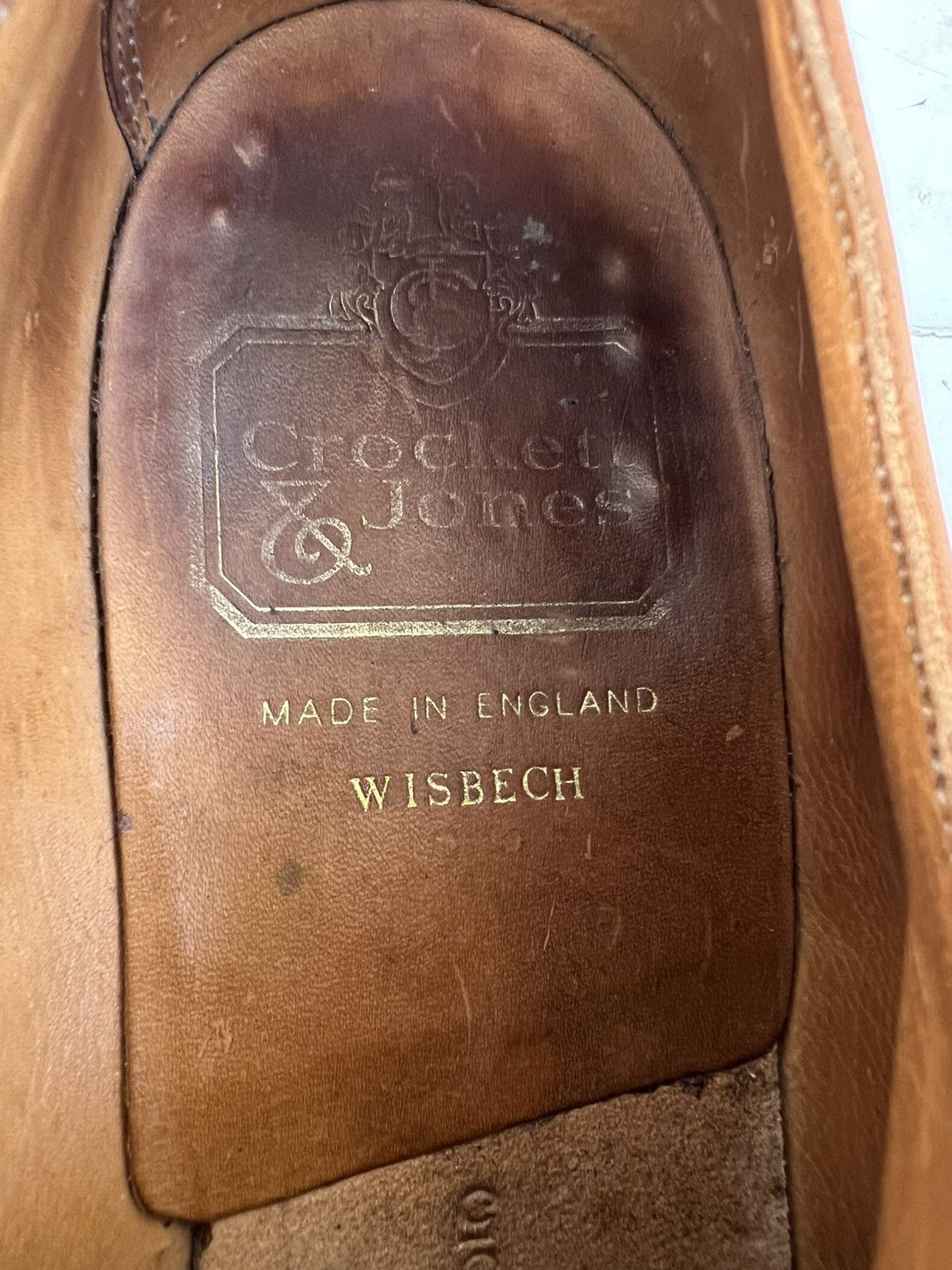 Crockett & Jones VTG Crockett & Jones Brown Leather Derby Dress Shoes Size US 9 / EU 42 - 16 Thumbnail