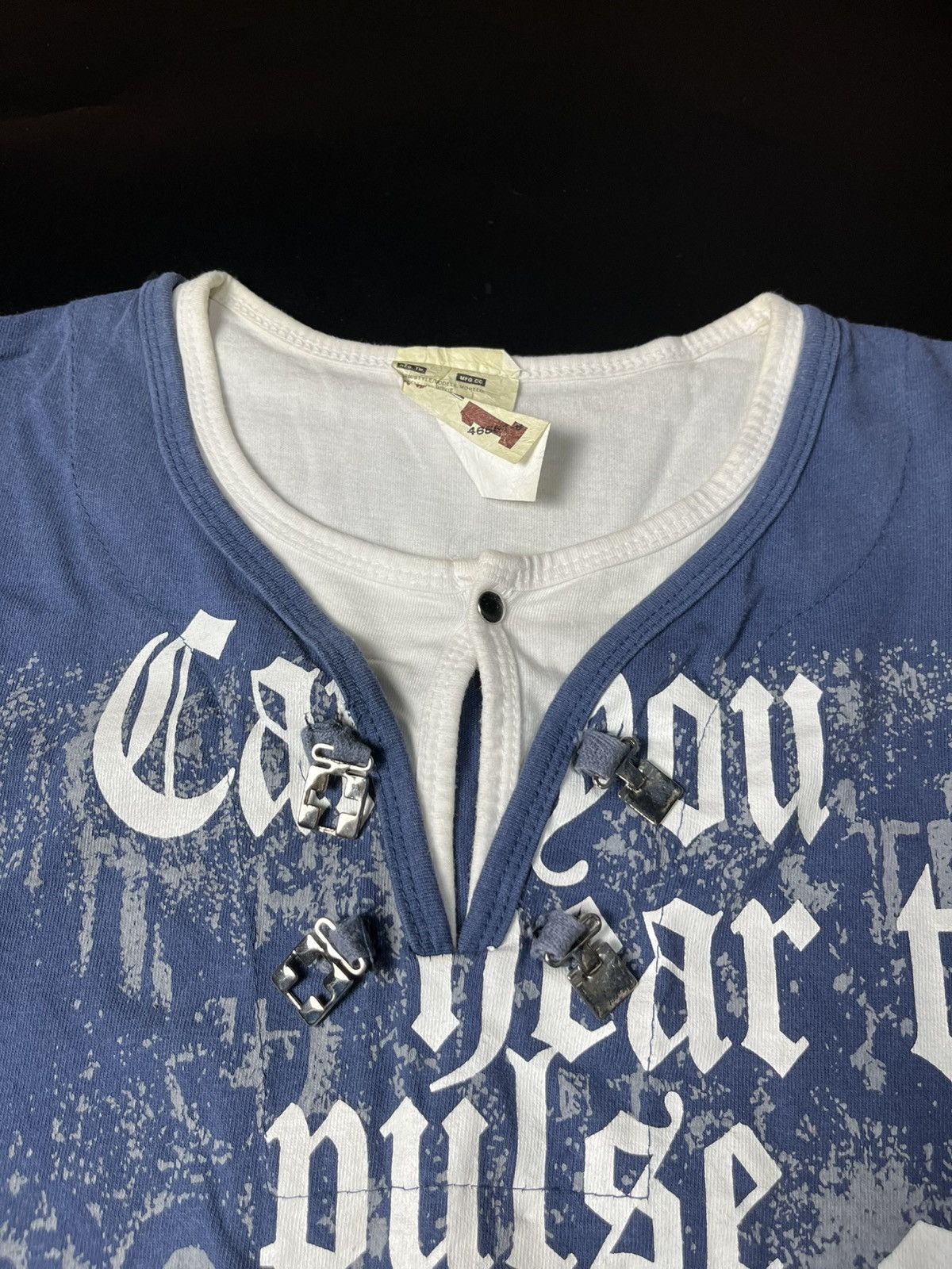 Hysteric Glamour × Japanese Brand japanese Poem Punk Tshirt uknown Size US L / EU 52-54 / 3 - 5 Thumbnail