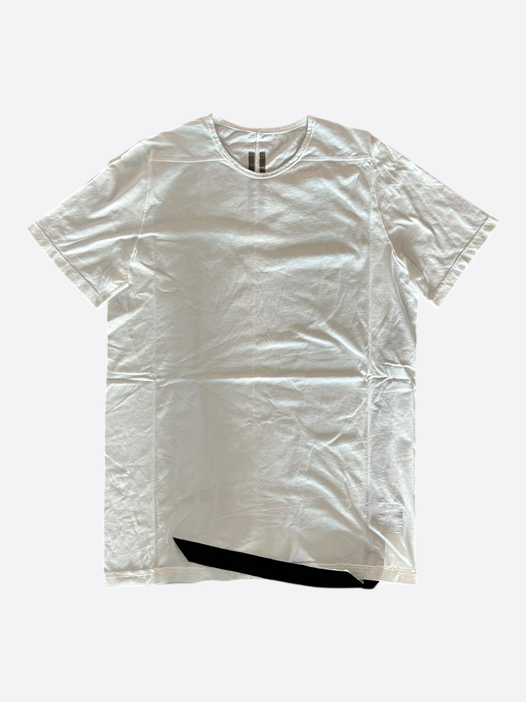 Rick Owens Rick Owens White Level T-Shirt Size US XL / EU 56 / 4 - 1 Thumbnail