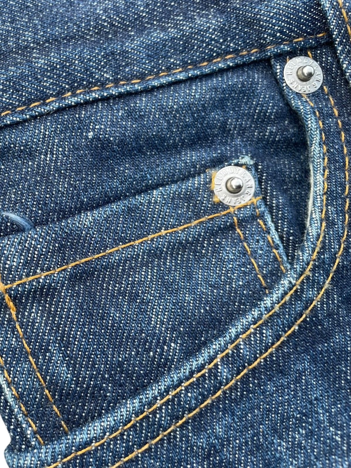 Helmut Lang Helmut Lang Stonewash Patina Honeycomb Jeans Size US 28 / EU 44 - 15 Thumbnail