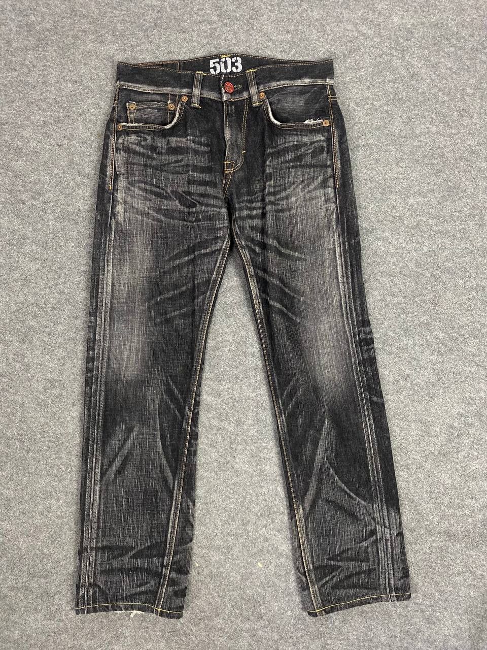 Edwin vintage edwin blue trip 503 nice faded design Size US 32 / EU 48 - 5 Thumbnail