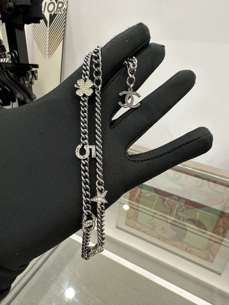 Chanel Chanel Multi-Element Mix Choker Necklace Size ONE SIZE - 2 Thumbnail