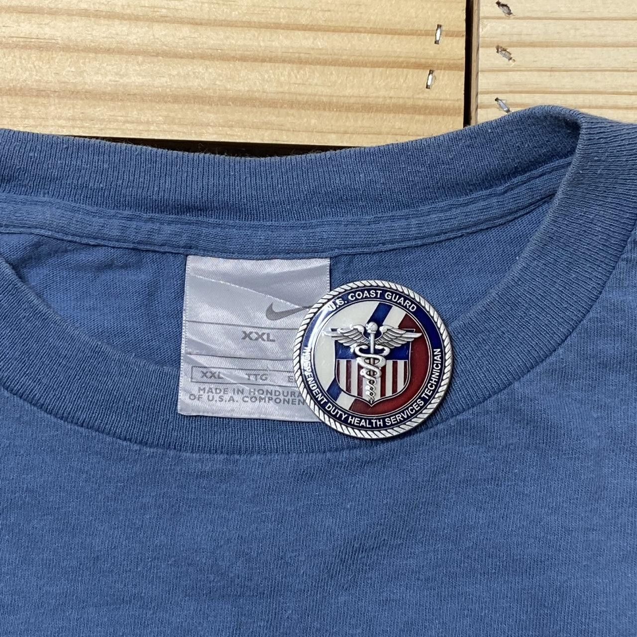 Nike Vintage Nike Blue Tee Size 2XL Size US XXL / EU 58 / 5 - 3 Thumbnail