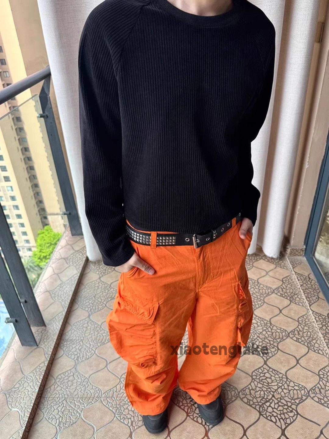 Vintage Utility loose baggy skate hiphop outdoor cargo pants Size US 34 / EU 50 - 3 Thumbnail