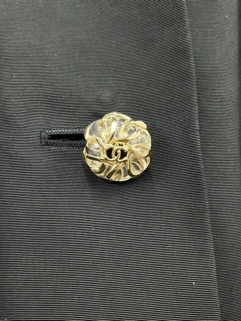 Chanel Chanel Black stand-up collar four-pocket jacket Size XS / US 0-2 / IT 36-38 - 2 Thumbnail