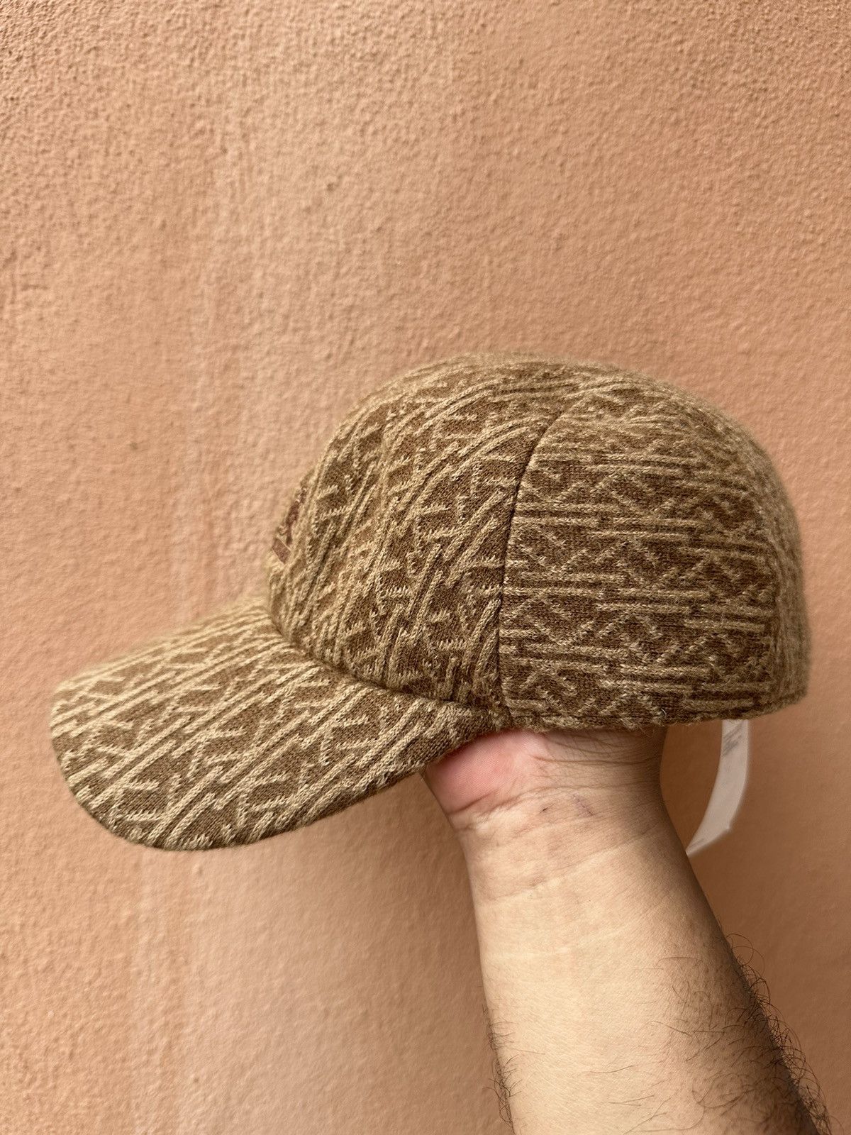 Kangol VTG Kangol Monogram Jacquard Space Cap Size ONE SIZE - 3 Thumbnail