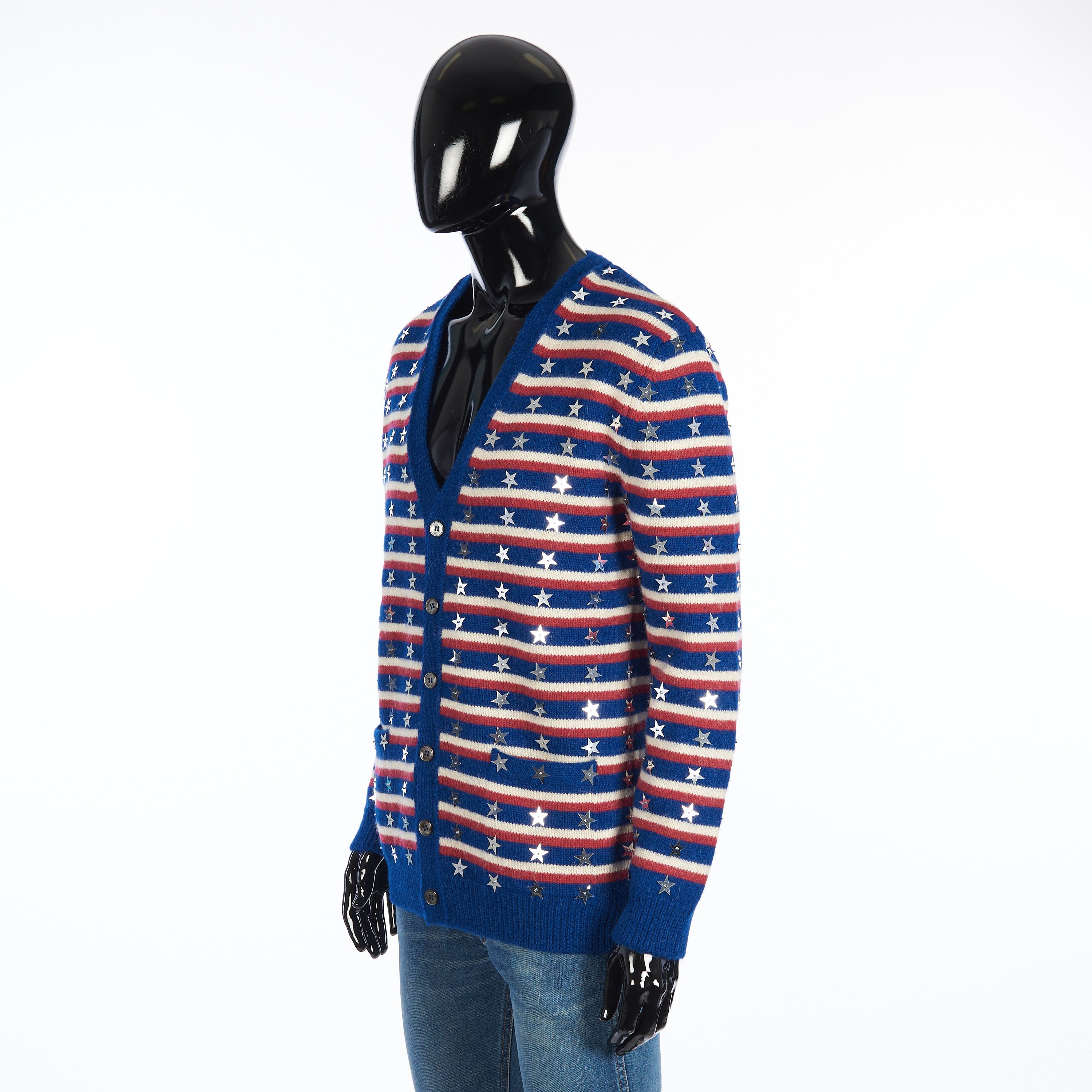 Celine SS21 Dancing Kid Cardigan Stars Embroidery Size US L / EU 52-54 / 3 - 5 Thumbnail