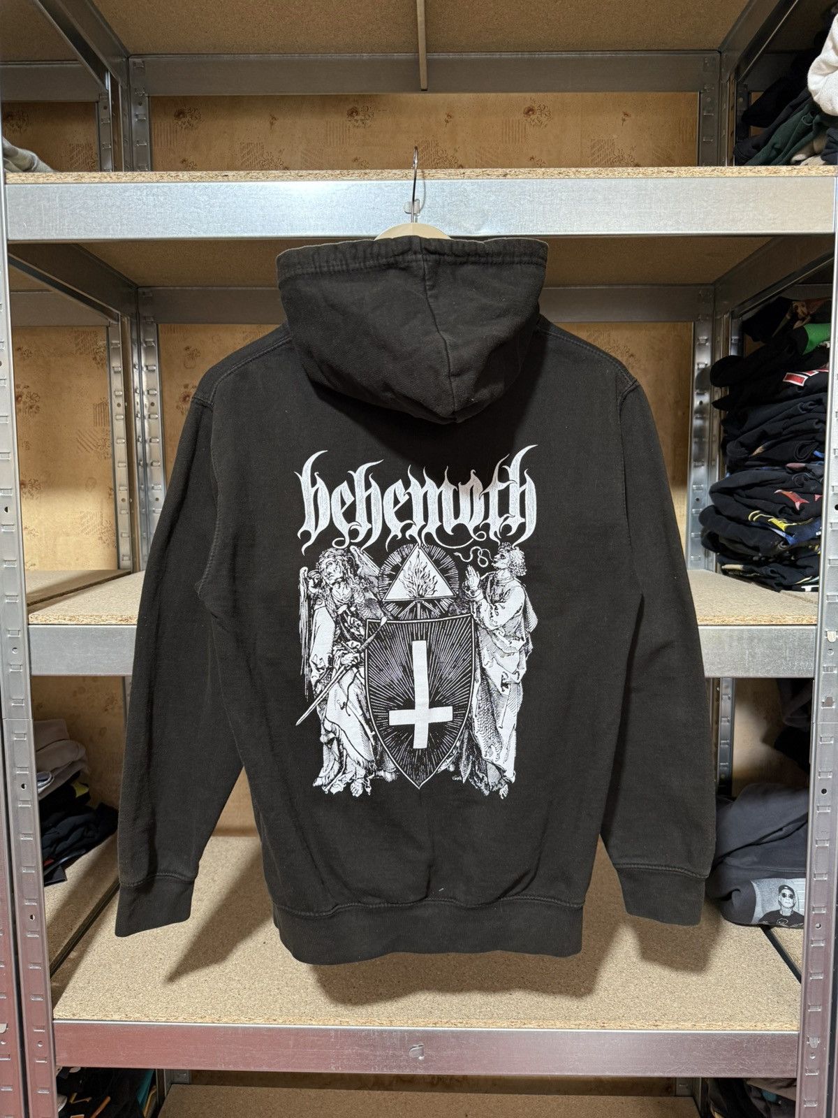 Band Tees × Vintage Vintage 2015 Behemoth The Satanist Black Metal Hoodie Y2K Size US S / EU 44-46 / 1 - 1 Thumbnail