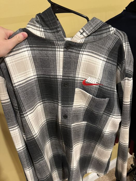 Supreme discount nike flannel