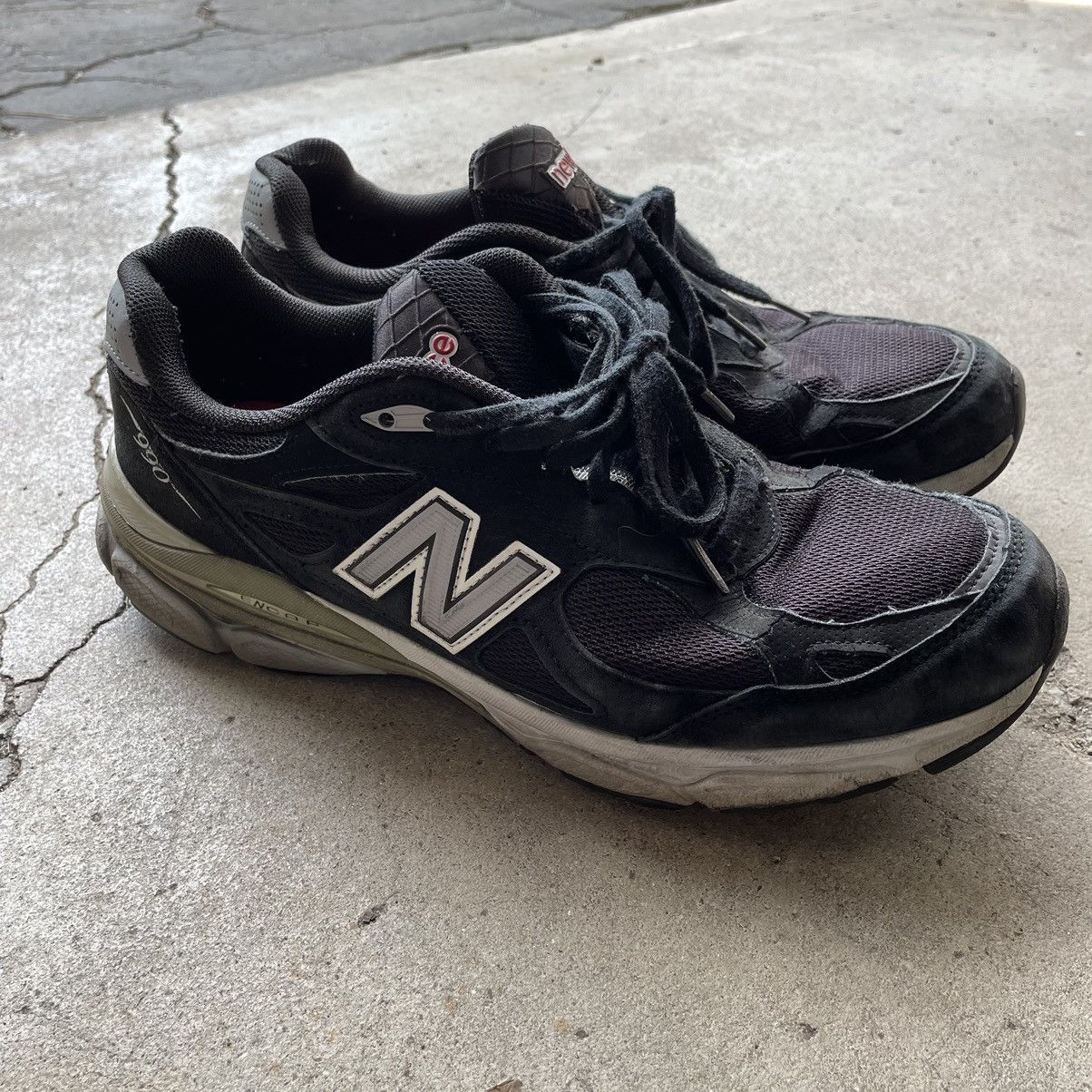 New Balance 990v3 Black Silver USA 990 993