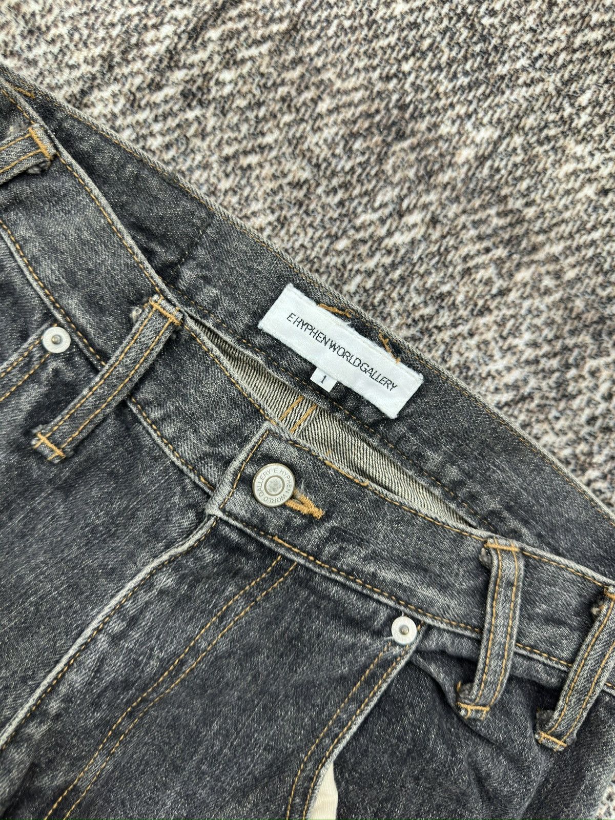 If Six Was Nine × Japanese Brand × Vintage Ehyphen World Gallery Japan Quarter Curve Jeans Kapital Styl Size US 28 / EU 44 - 10 Thumbnail